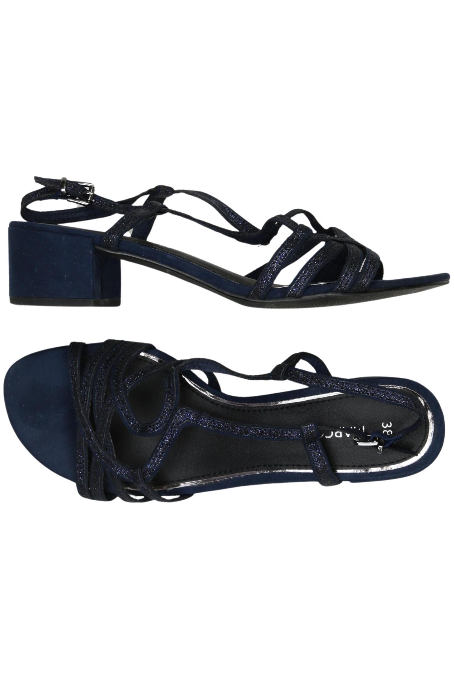 

Marco Tozzi Damen Sandale, marineblau, Gr. 38