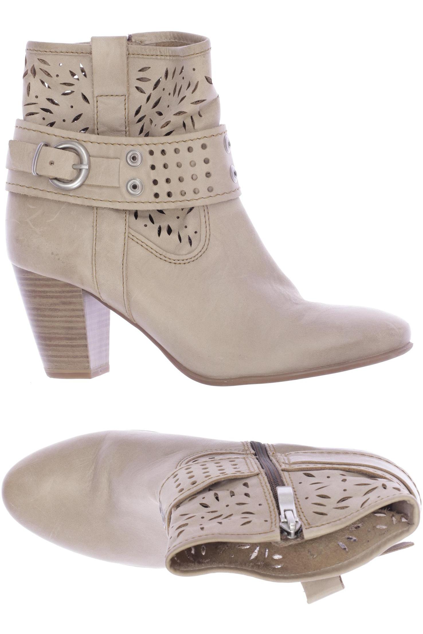 

Marco Tozzi Damen Stiefelette, beige, Gr. 39