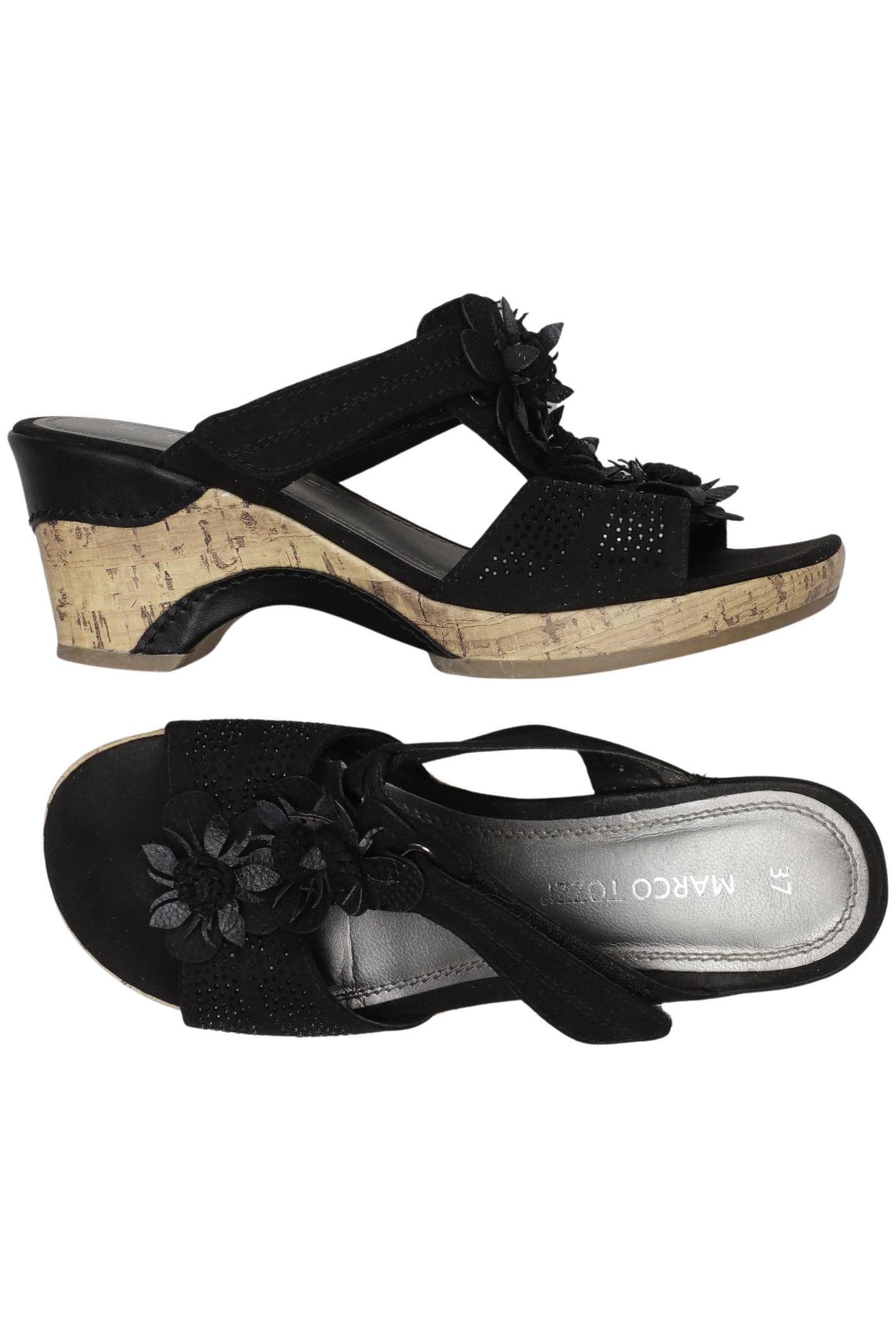 

Marco Tozzi Damen Sandale, schwarz, Gr. 37