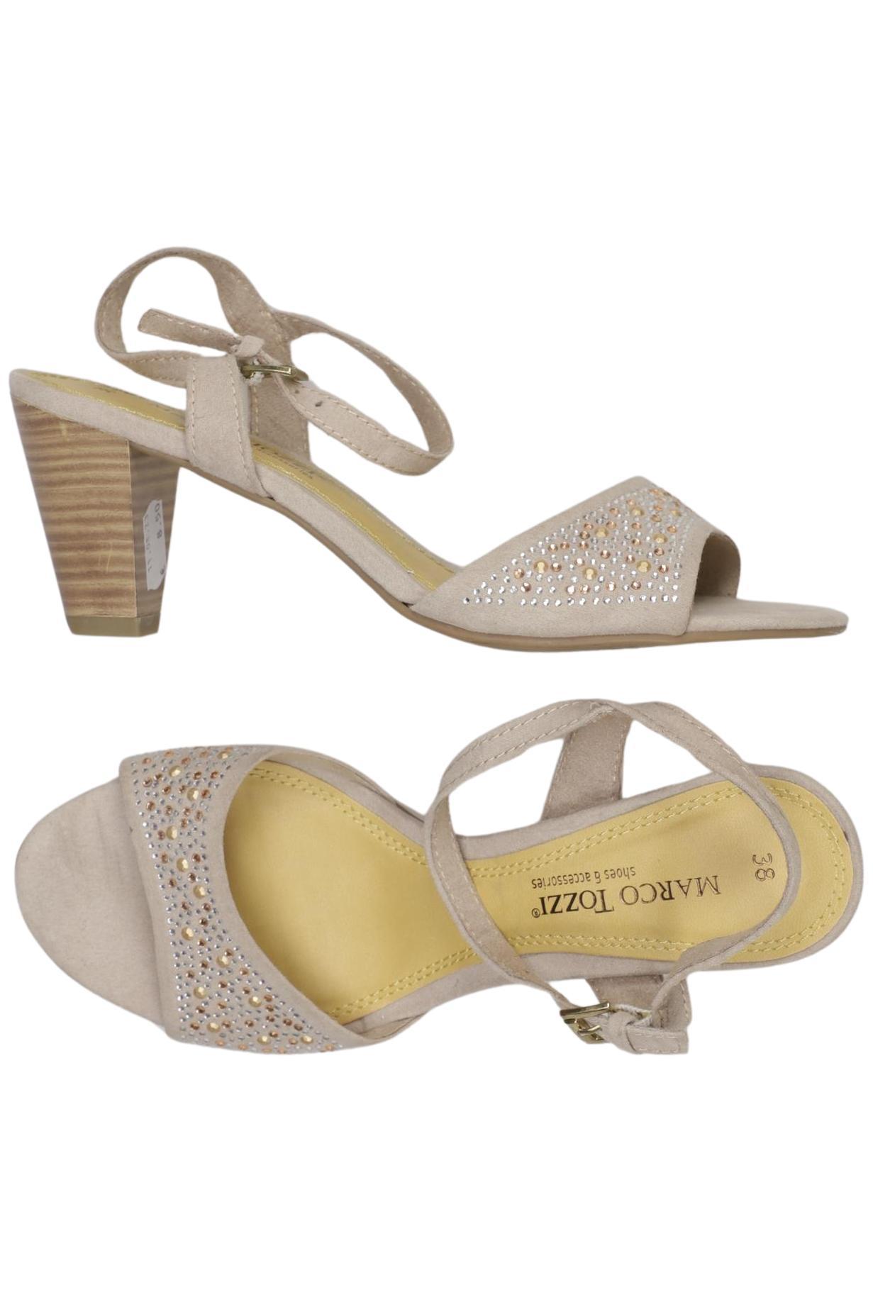

Marco Tozzi Damen Sandale, beige, Gr. 38
