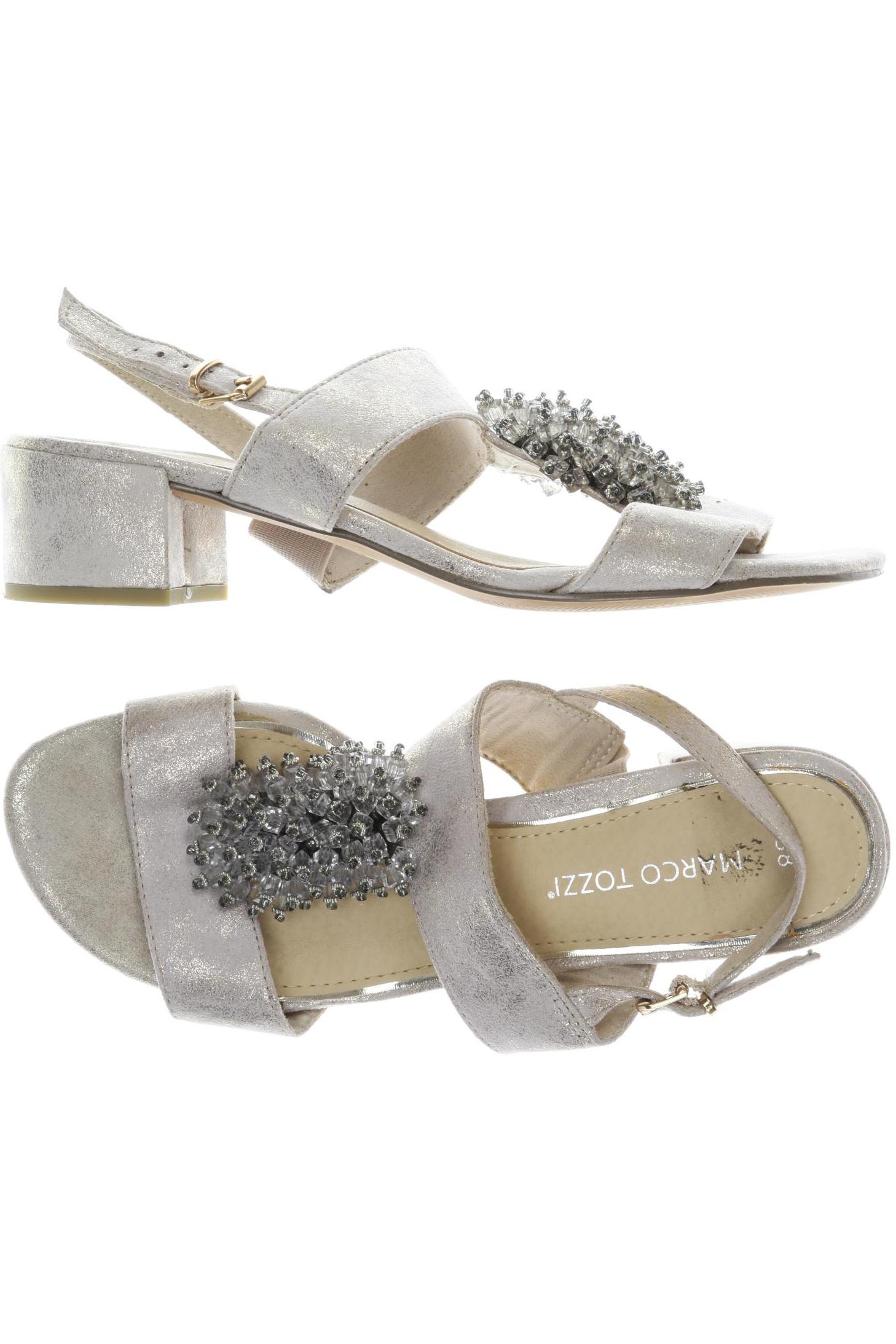 

Marco Tozzi Damen Sandale, beige, Gr. 38