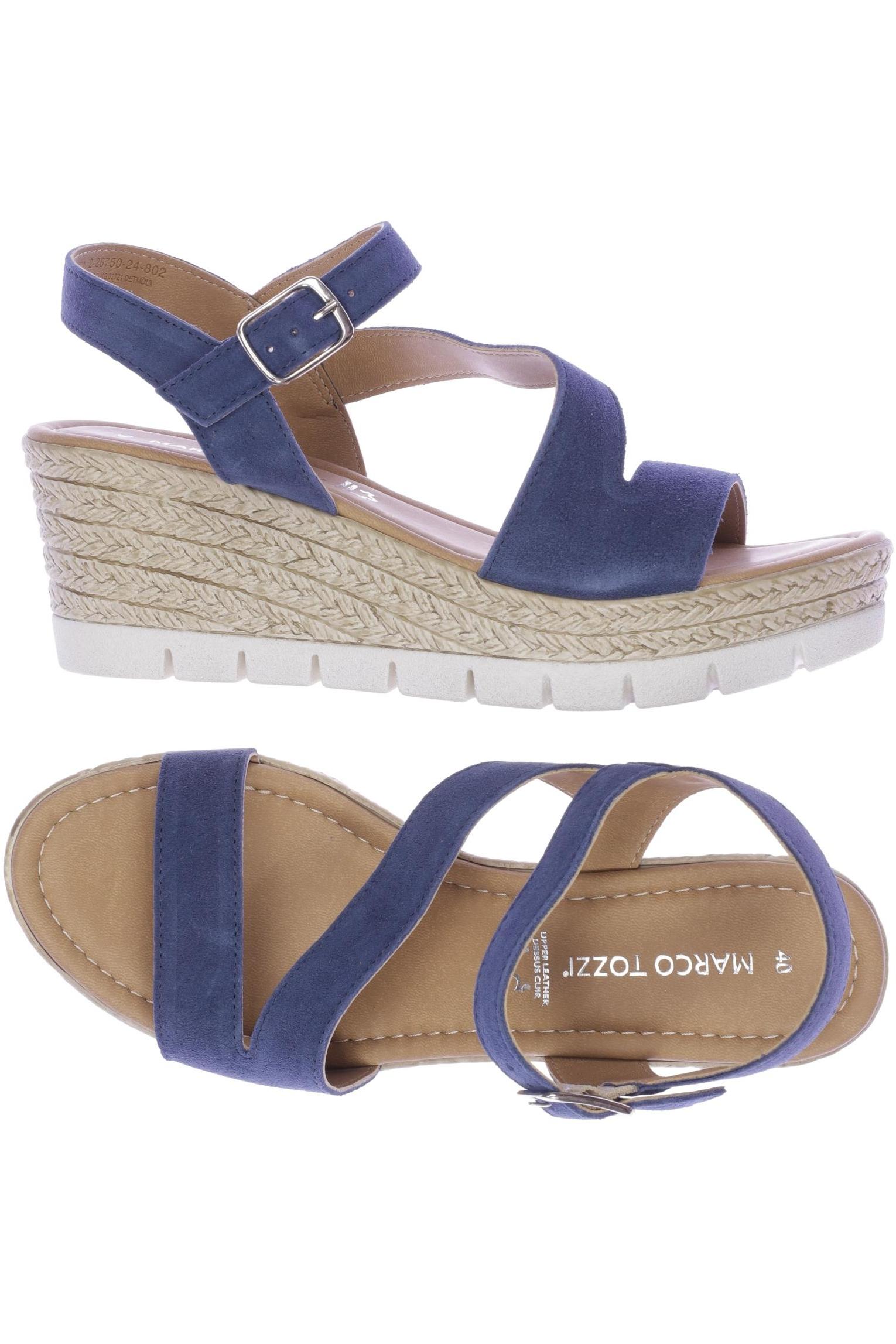 

Marco Tozzi Damen Sandale, blau, Gr. 40