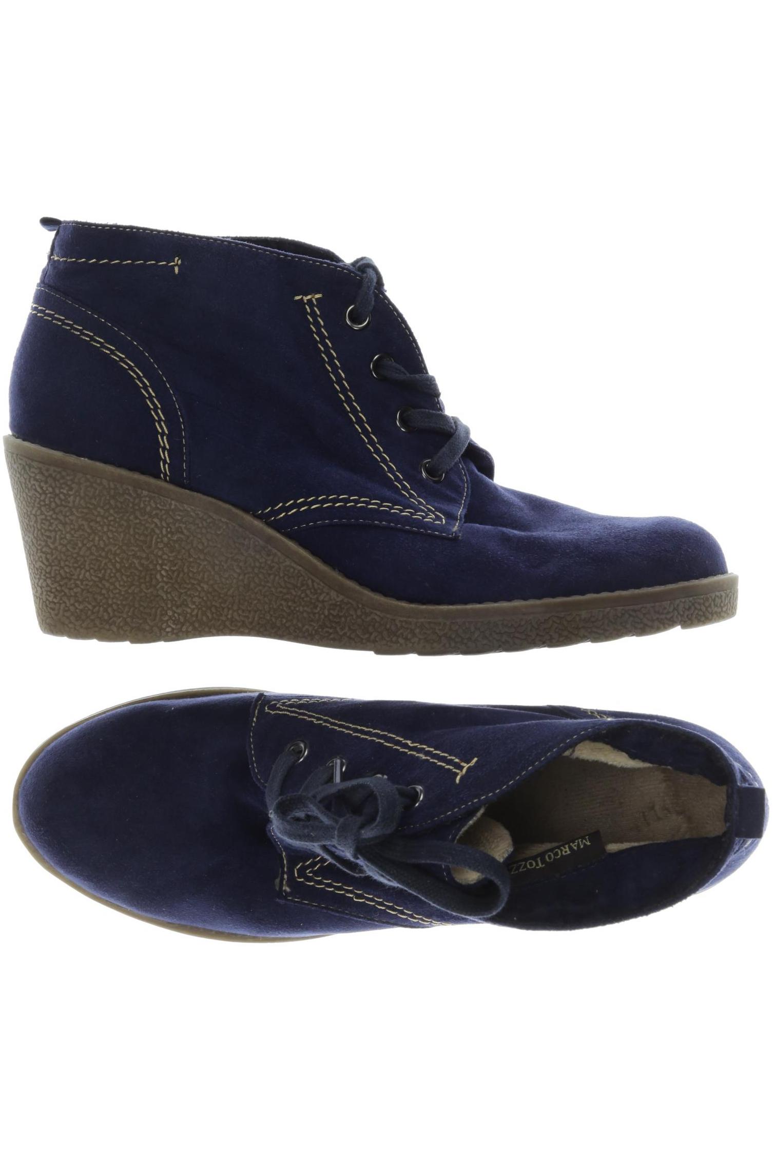 

Marco Tozzi Damen Stiefelette, marineblau, Gr. 40
