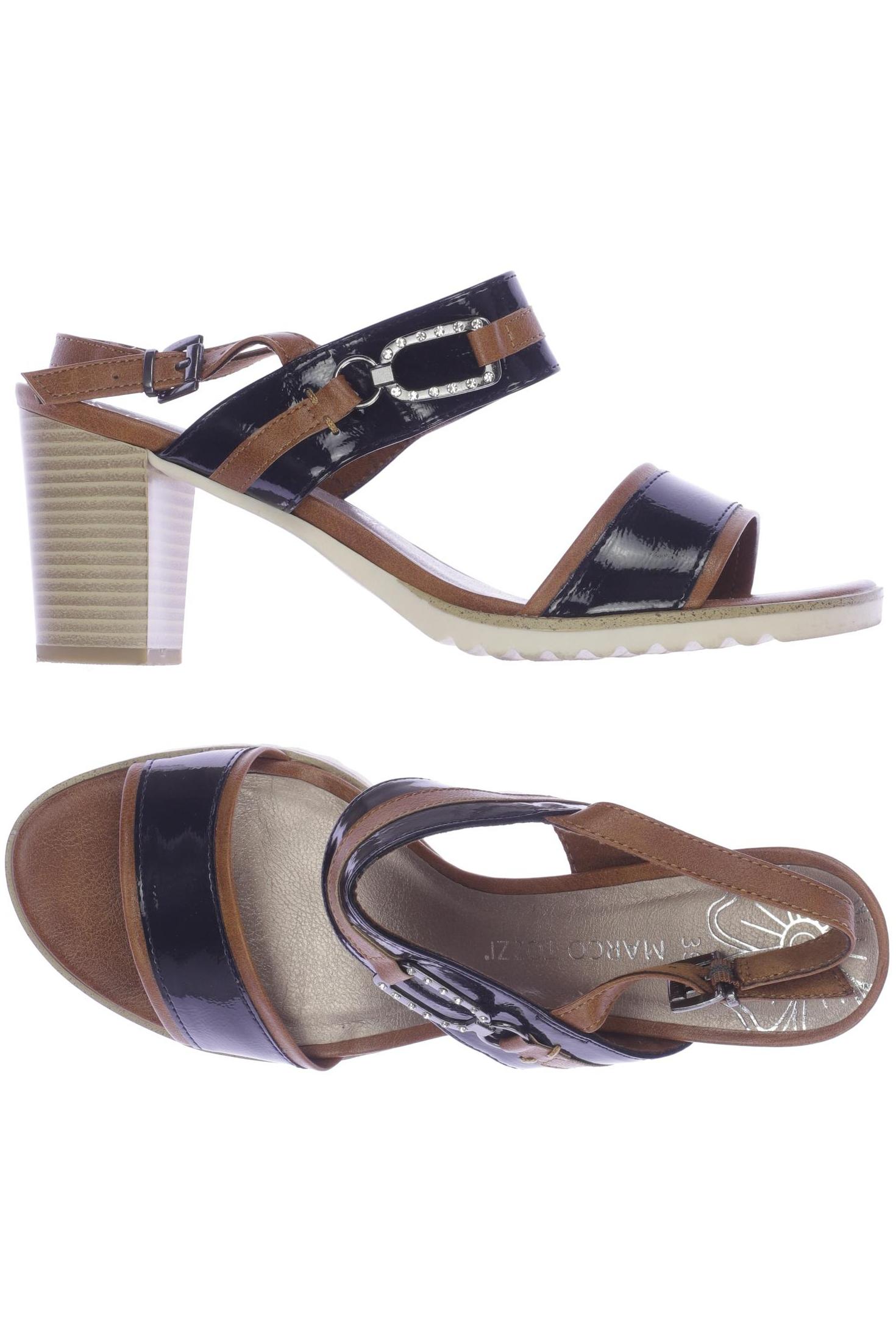 

Marco Tozzi Damen Sandale, marineblau, Gr. 39