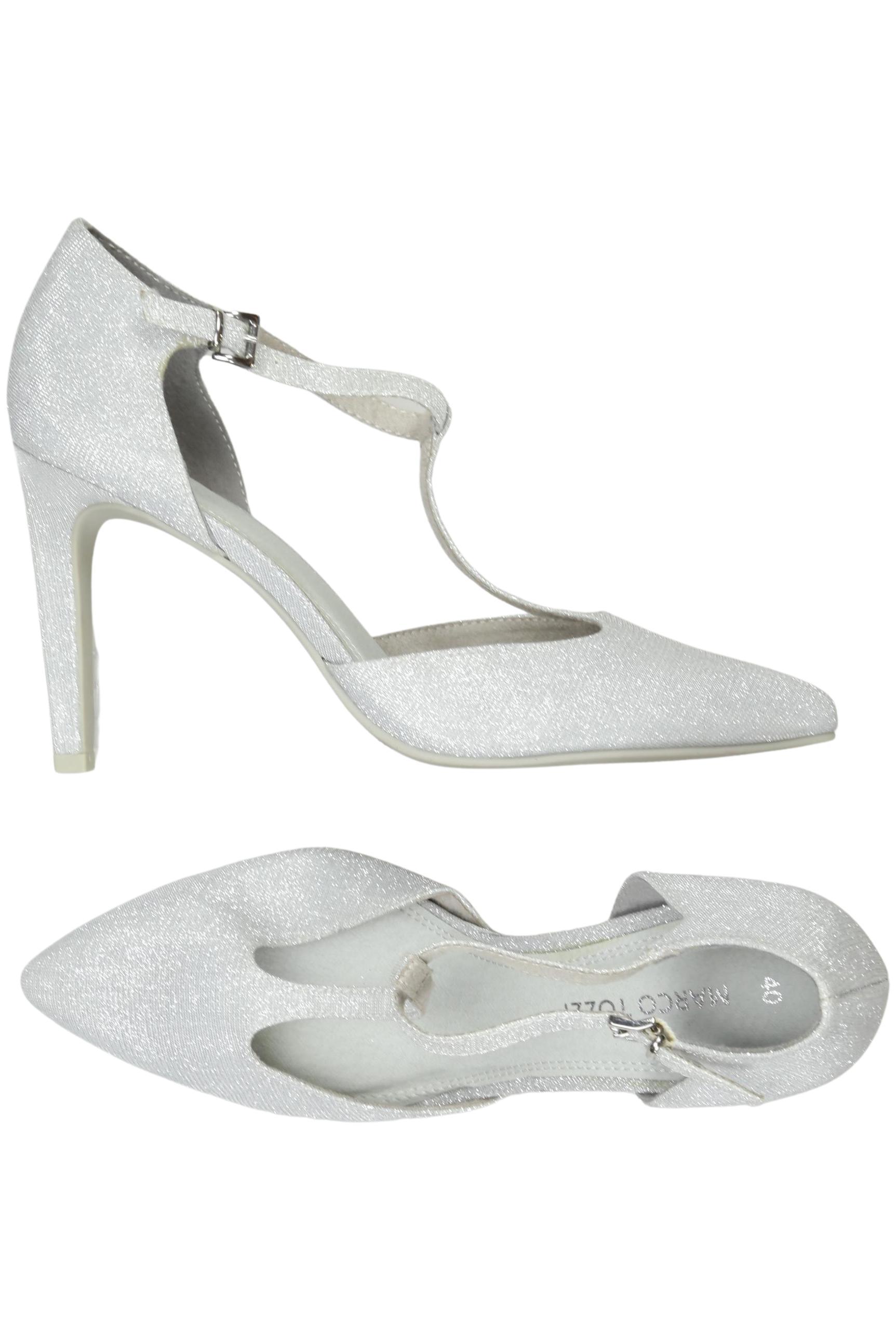 

Marco Tozzi Damen Pumps, silber, Gr. 40