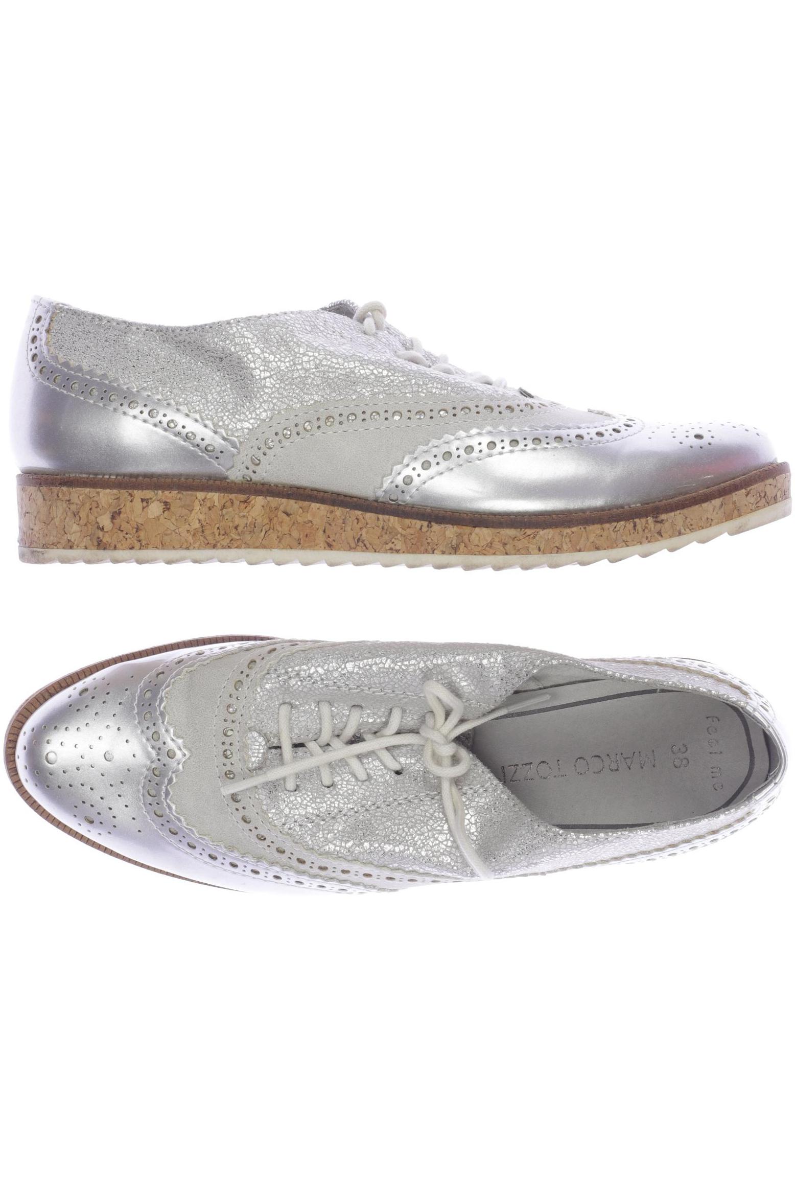 

Marco Tozzi Damen Halbschuh, silber