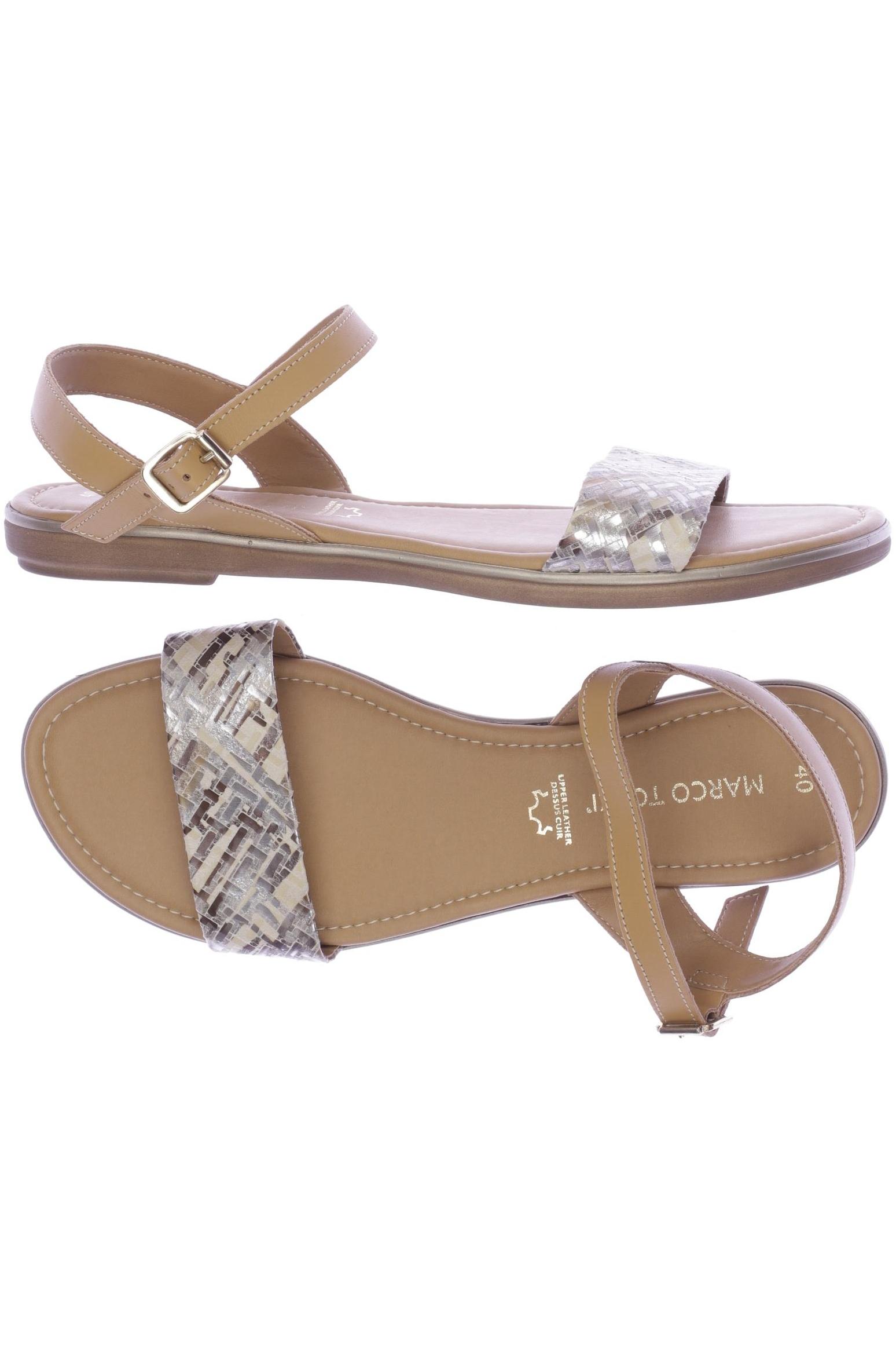 

Marco Tozzi Damen Sandale, beige, Gr. 40
