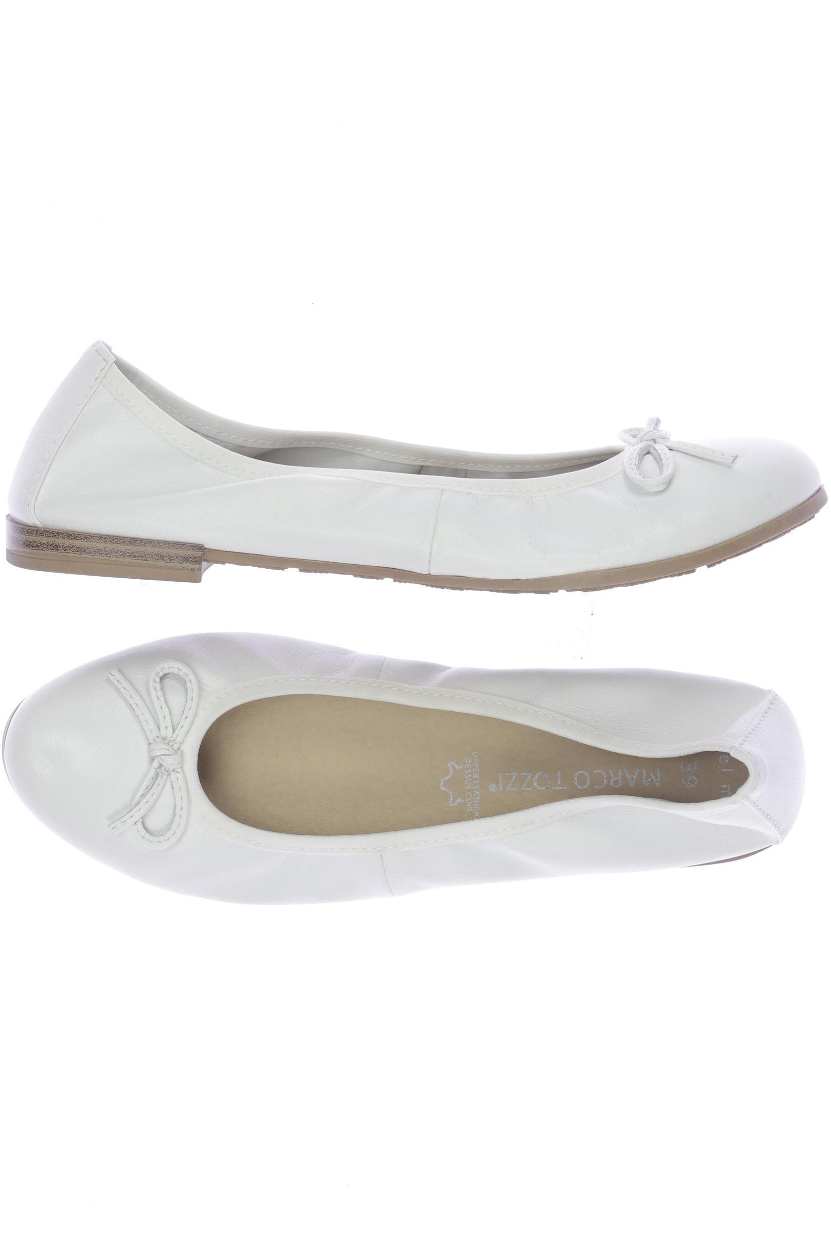 

Marco Tozzi Damen Ballerinas, weiß, Gr. 39