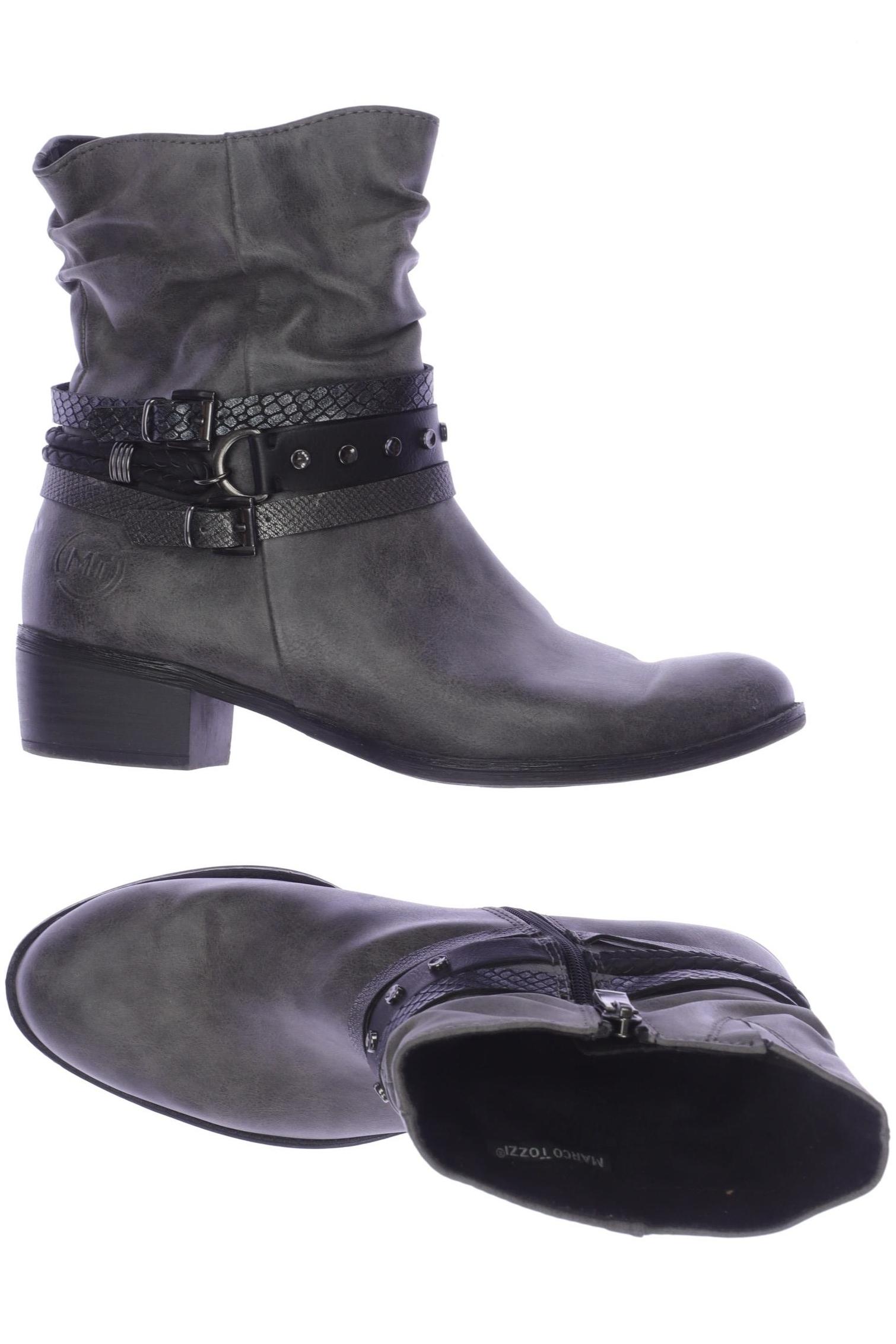 

Marco Tozzi Damen Stiefelette, grau, Gr. 38