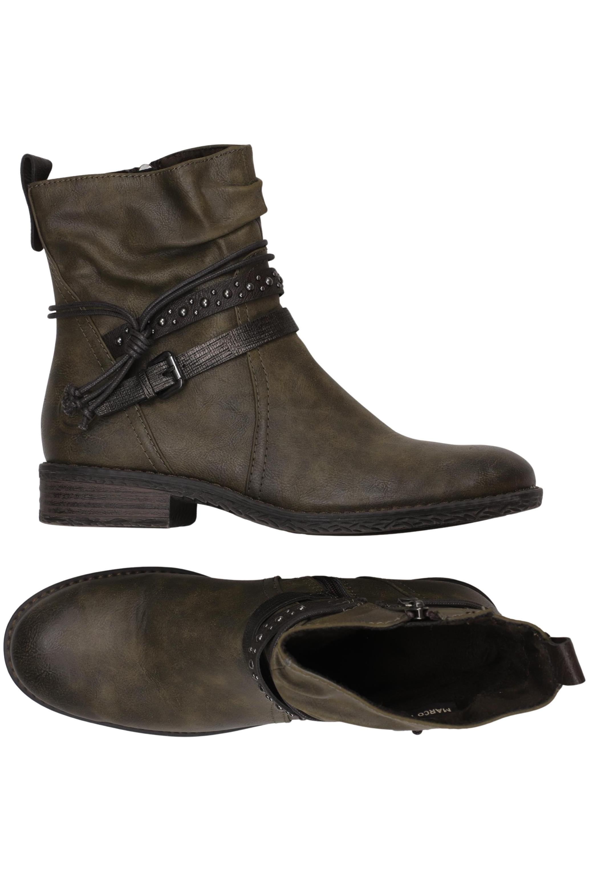 

Marco Tozzi Damen Stiefelette, grün, Gr. 40