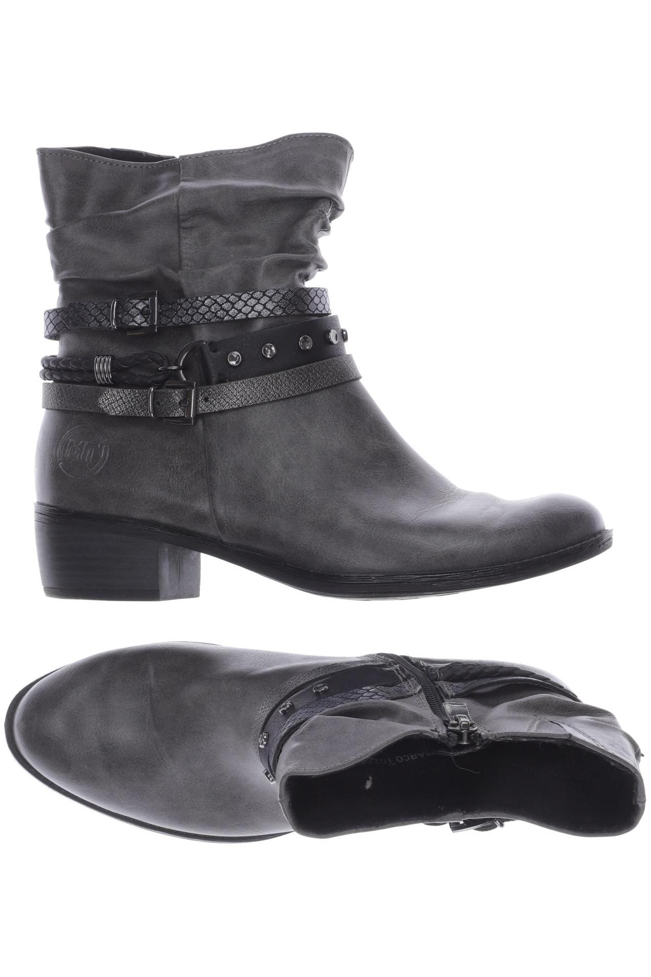 

Marco Tozzi Damen Stiefelette, grau, Gr. 38