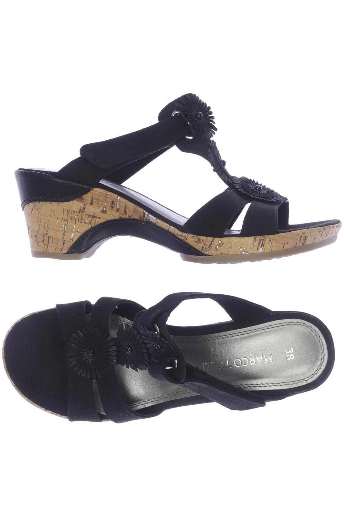 

Marco Tozzi Damen Sandale, schwarz, Gr. 38