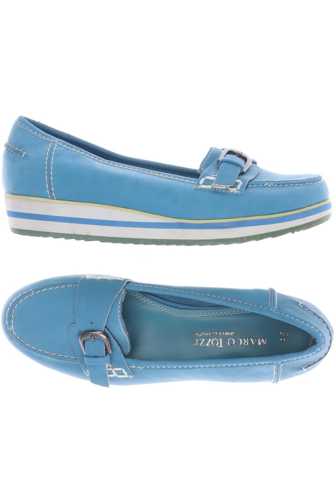 

Marco Tozzi Damen Halbschuh, hellblau, Gr. 36