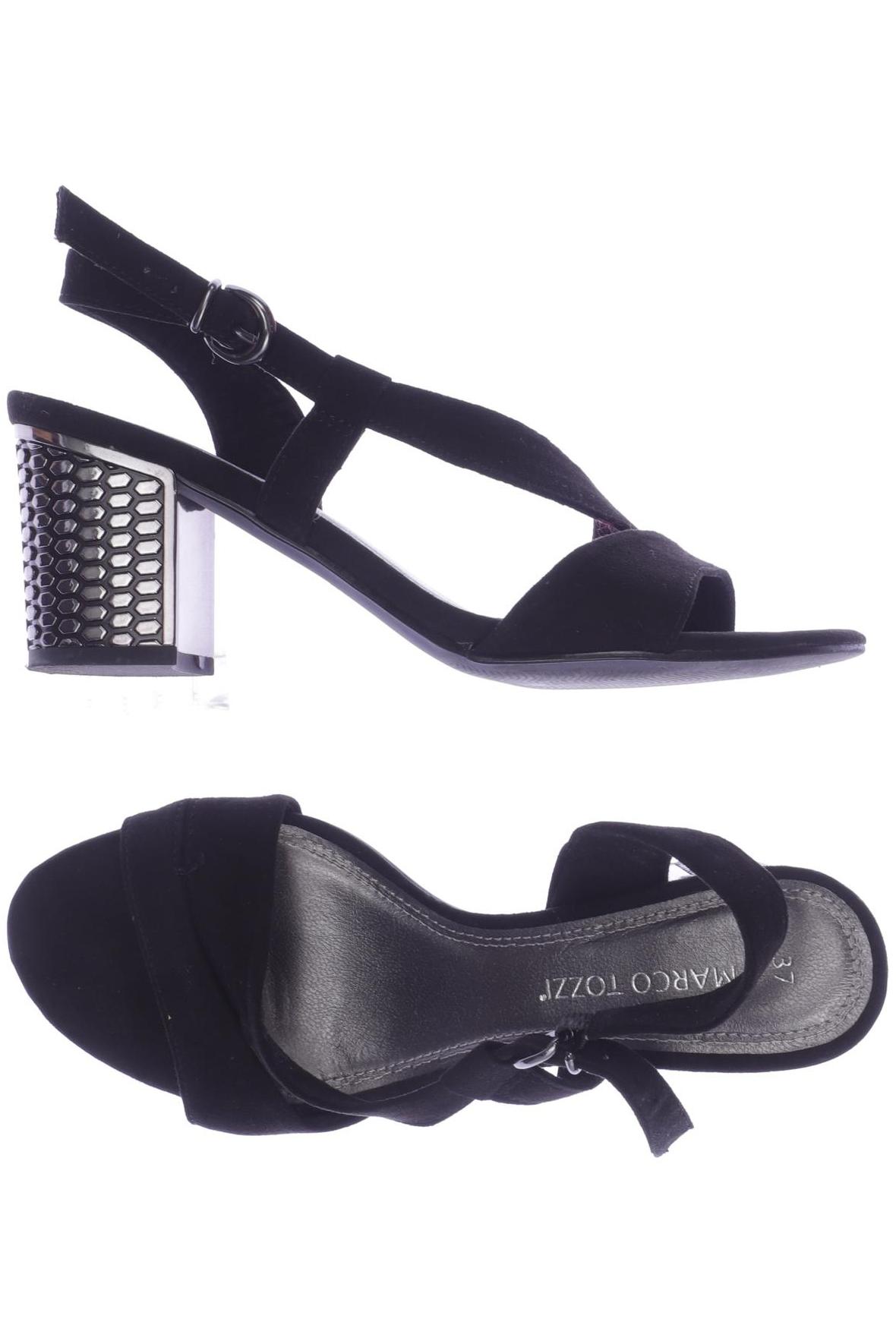 

Marco Tozzi Damen Sandale, schwarz, Gr. 37