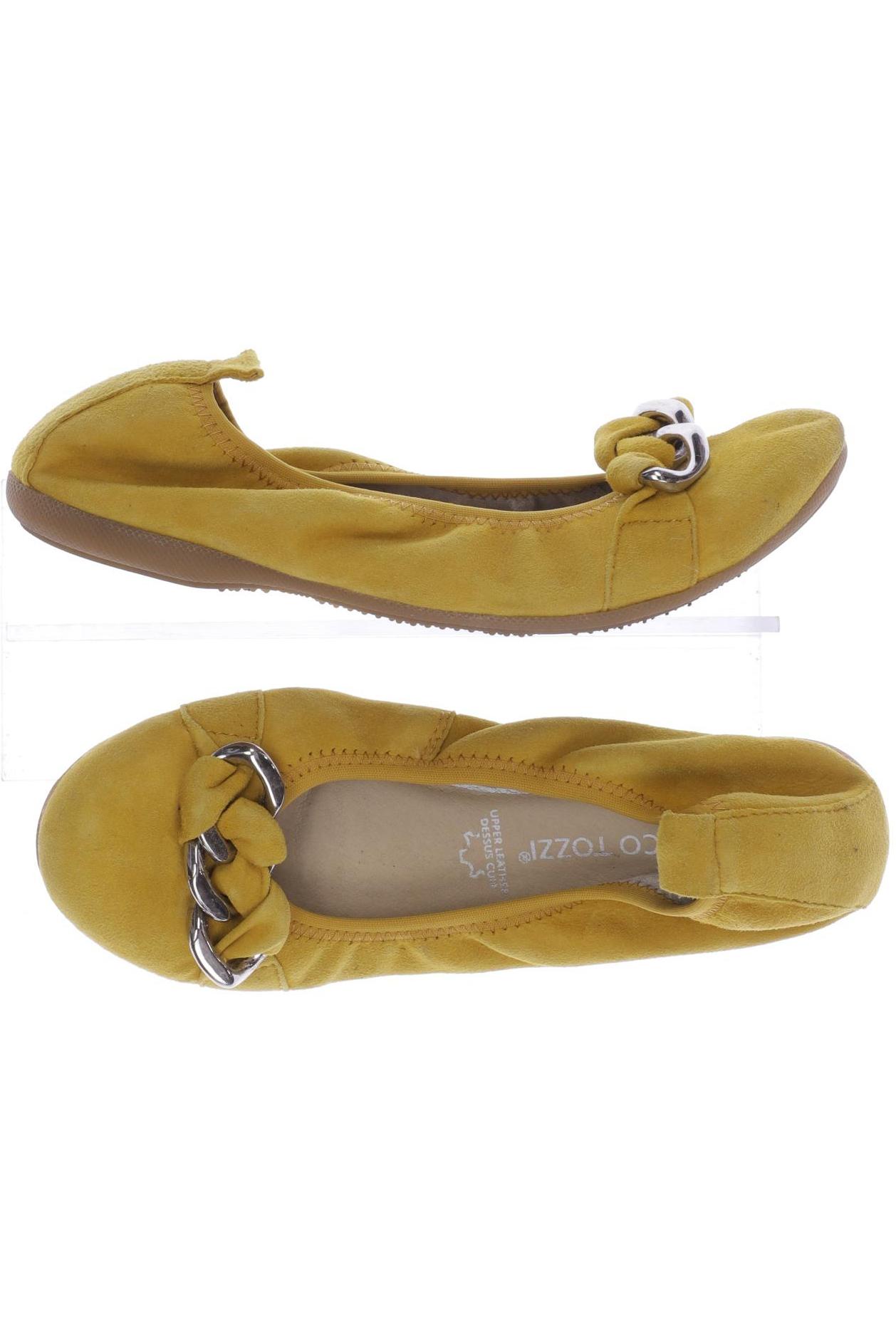

Marco Tozzi Damen Ballerinas, gelb