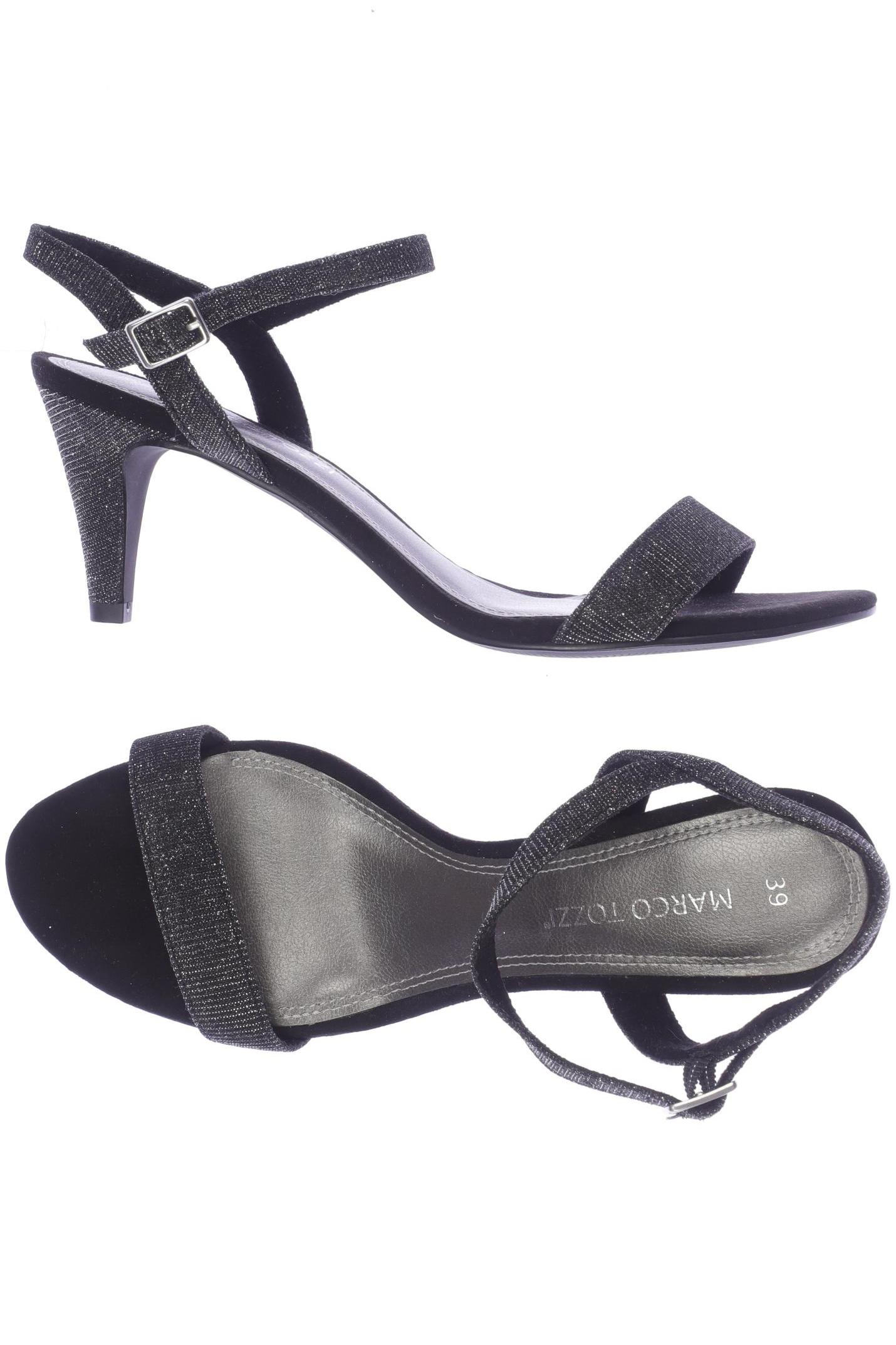 

Marco Tozzi Damen Sandale, schwarz, Gr. 39