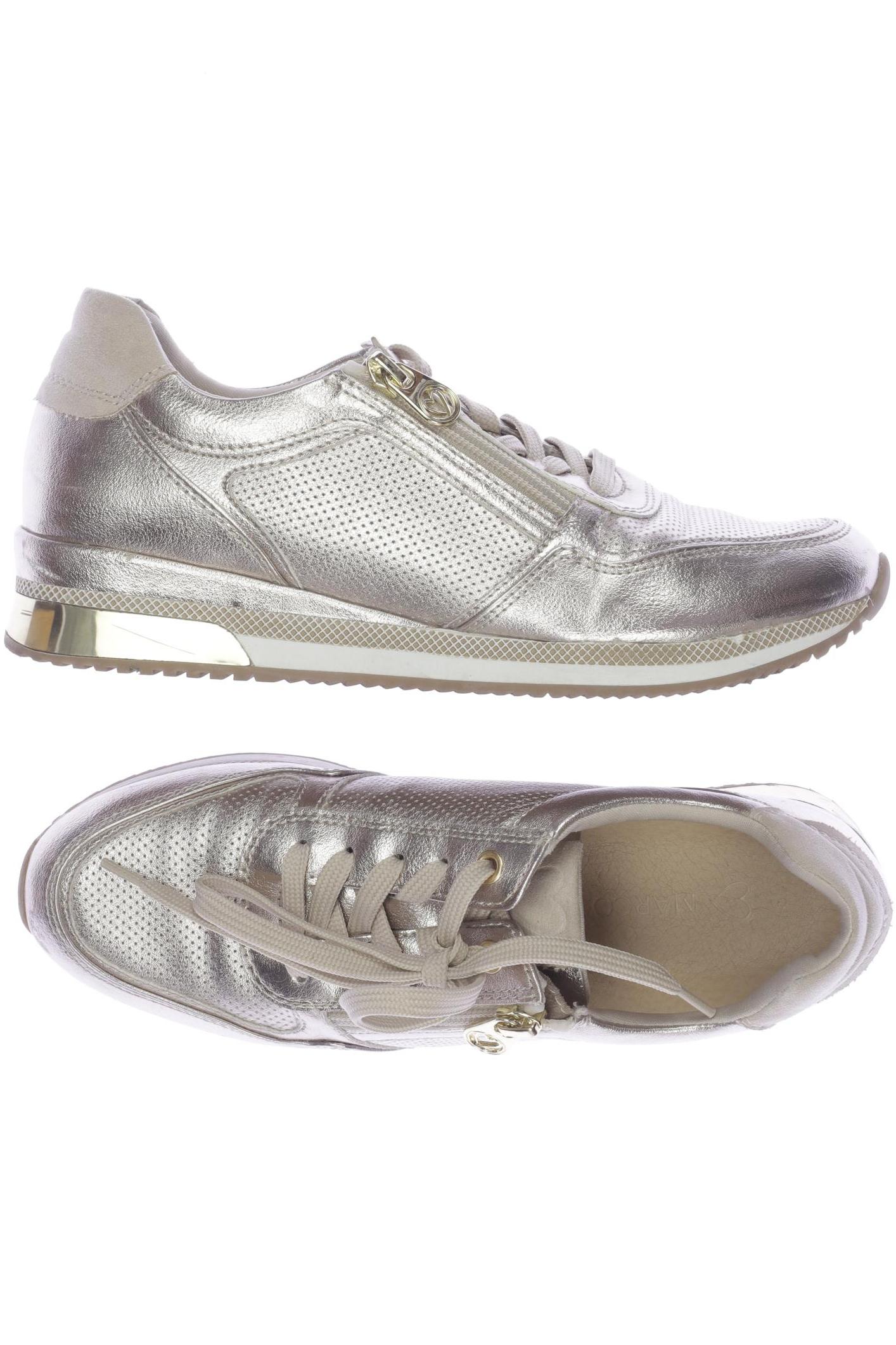 

Marco Tozzi Damen Sneakers, gold, Gr. 39