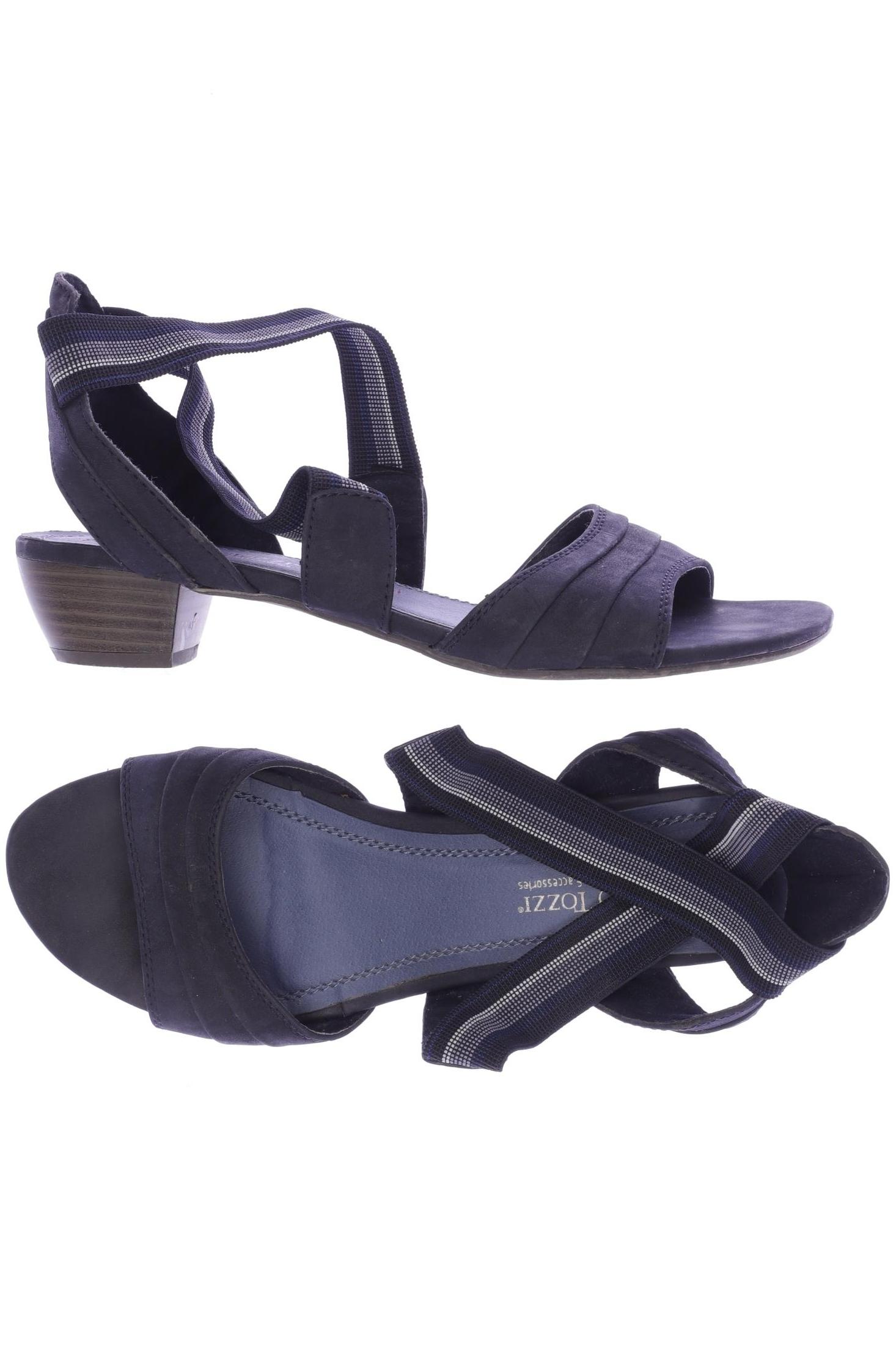 

Marco Tozzi Damen Sandale, marineblau, Gr. 39