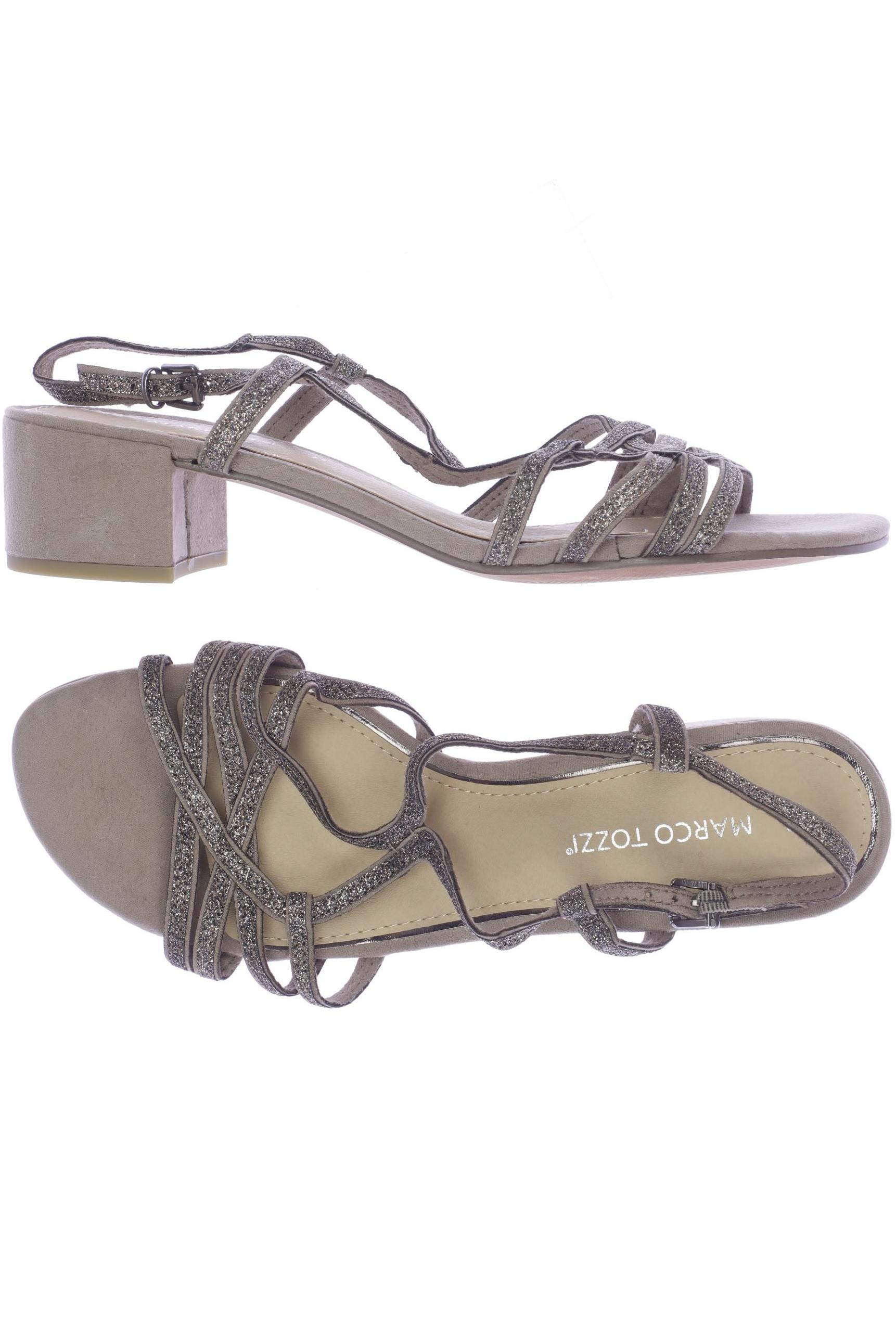 

Marco Tozzi Damen Sandale, silber, Gr. 40