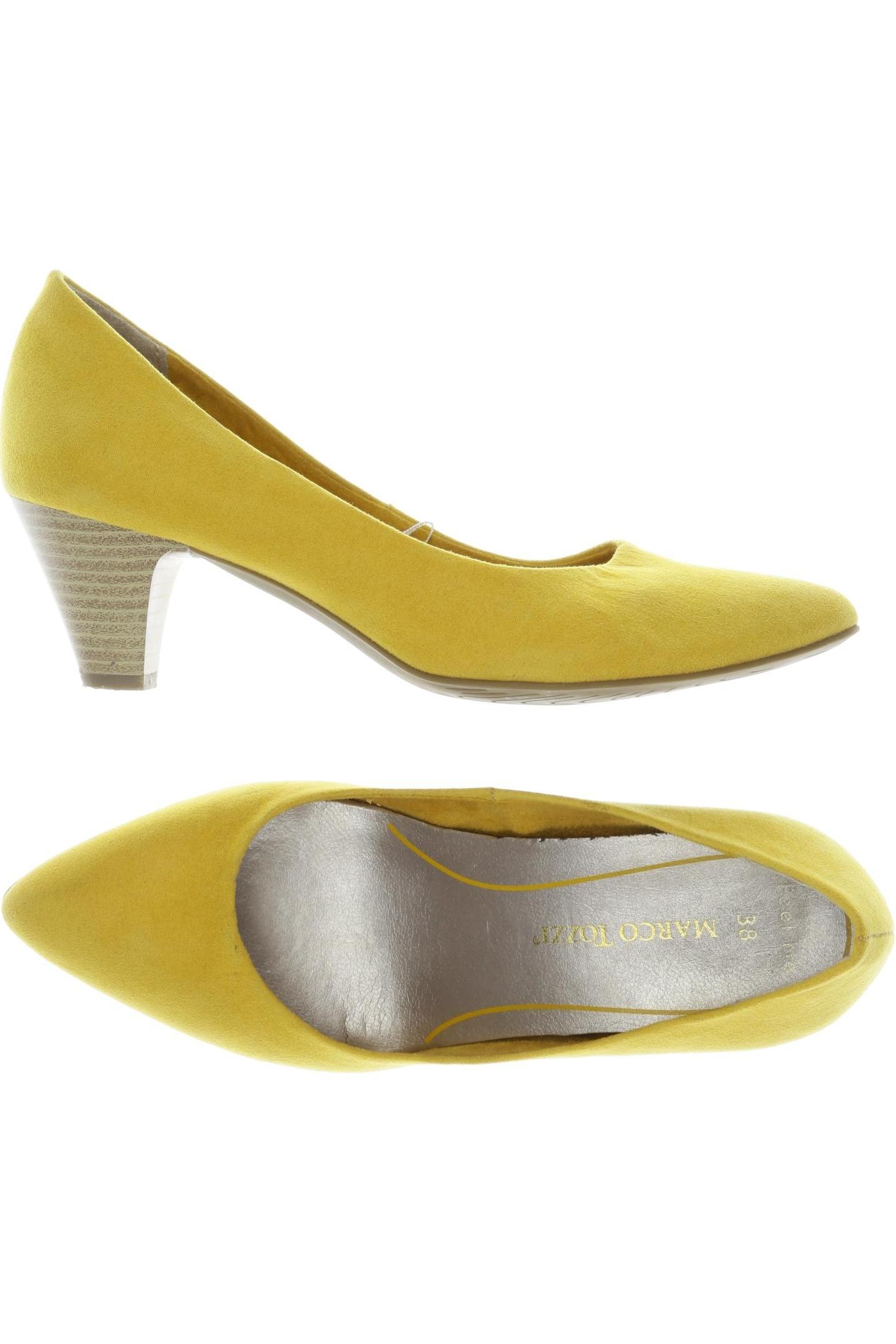 

Marco Tozzi Damen Pumps, gelb, Gr. 38