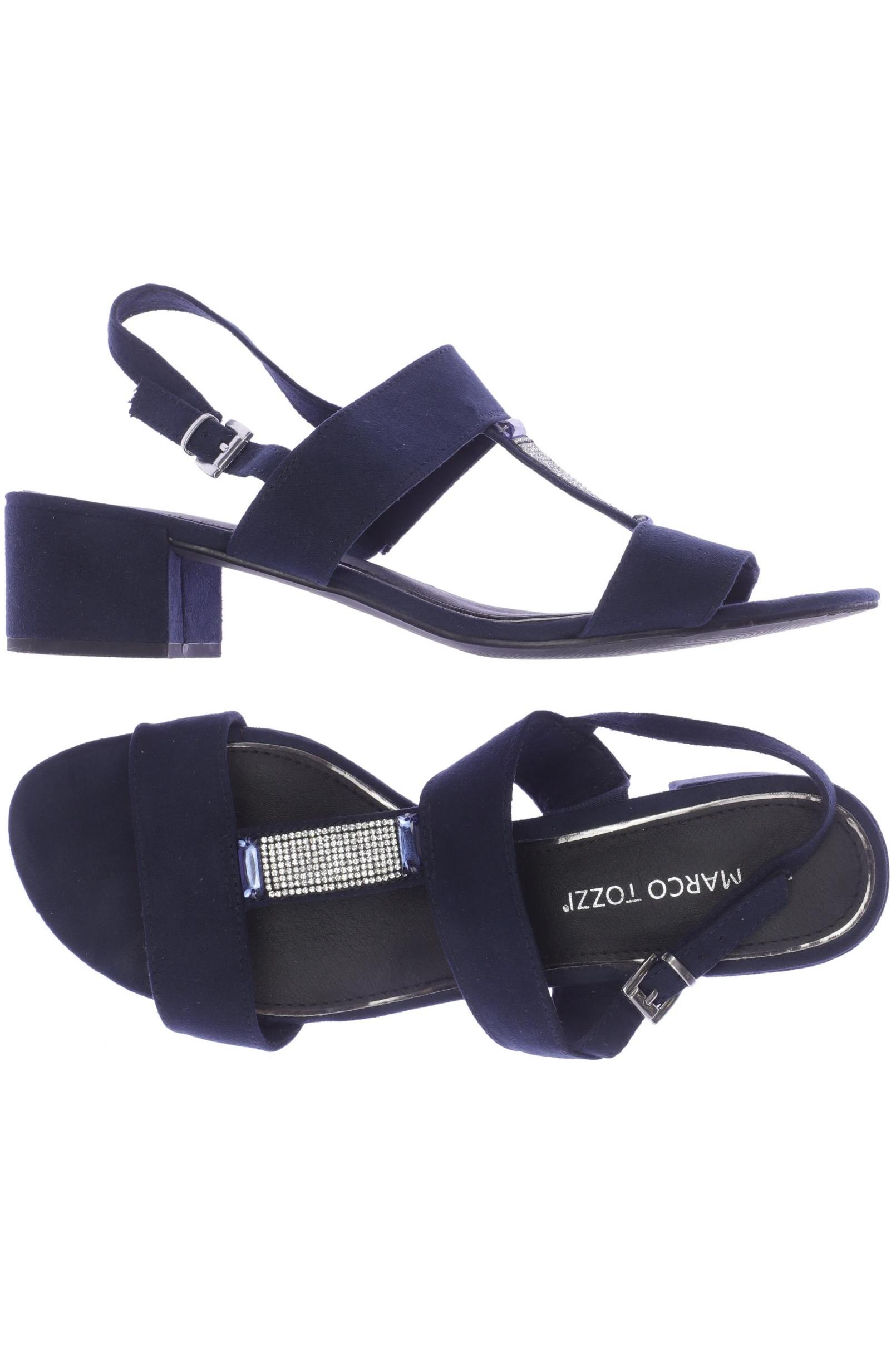 

Marco Tozzi Damen Sandale, marineblau, Gr. 41
