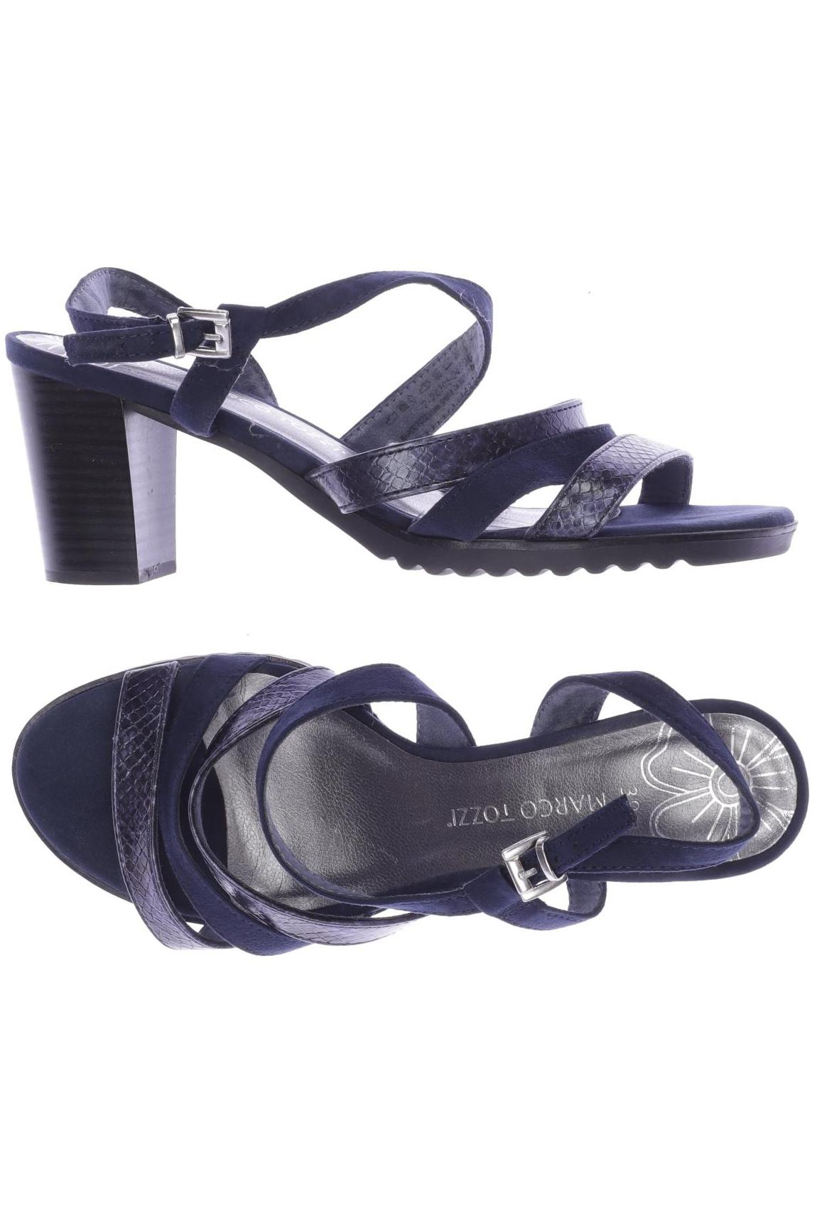 

Marco Tozzi Damen Sandale, marineblau