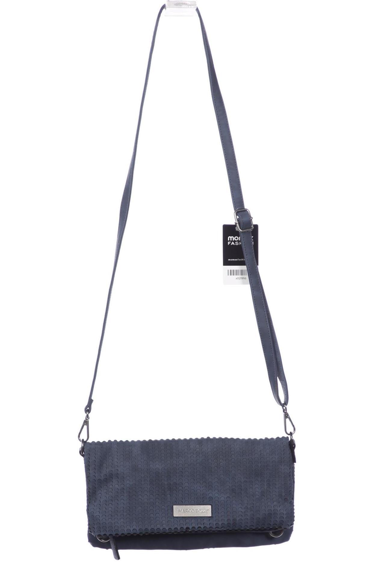 

Marco Tozzi Damen Handtasche, blau, Gr.