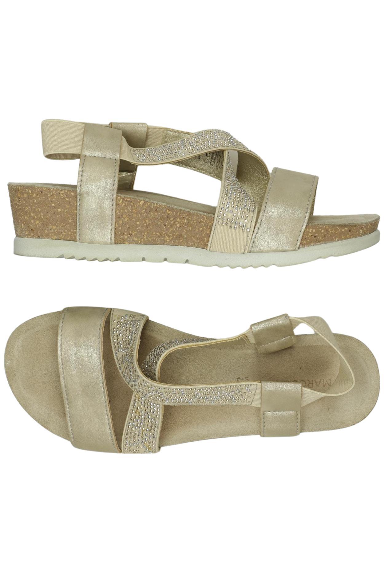 

Marco Tozzi Damen Sandale, beige, Gr. 38