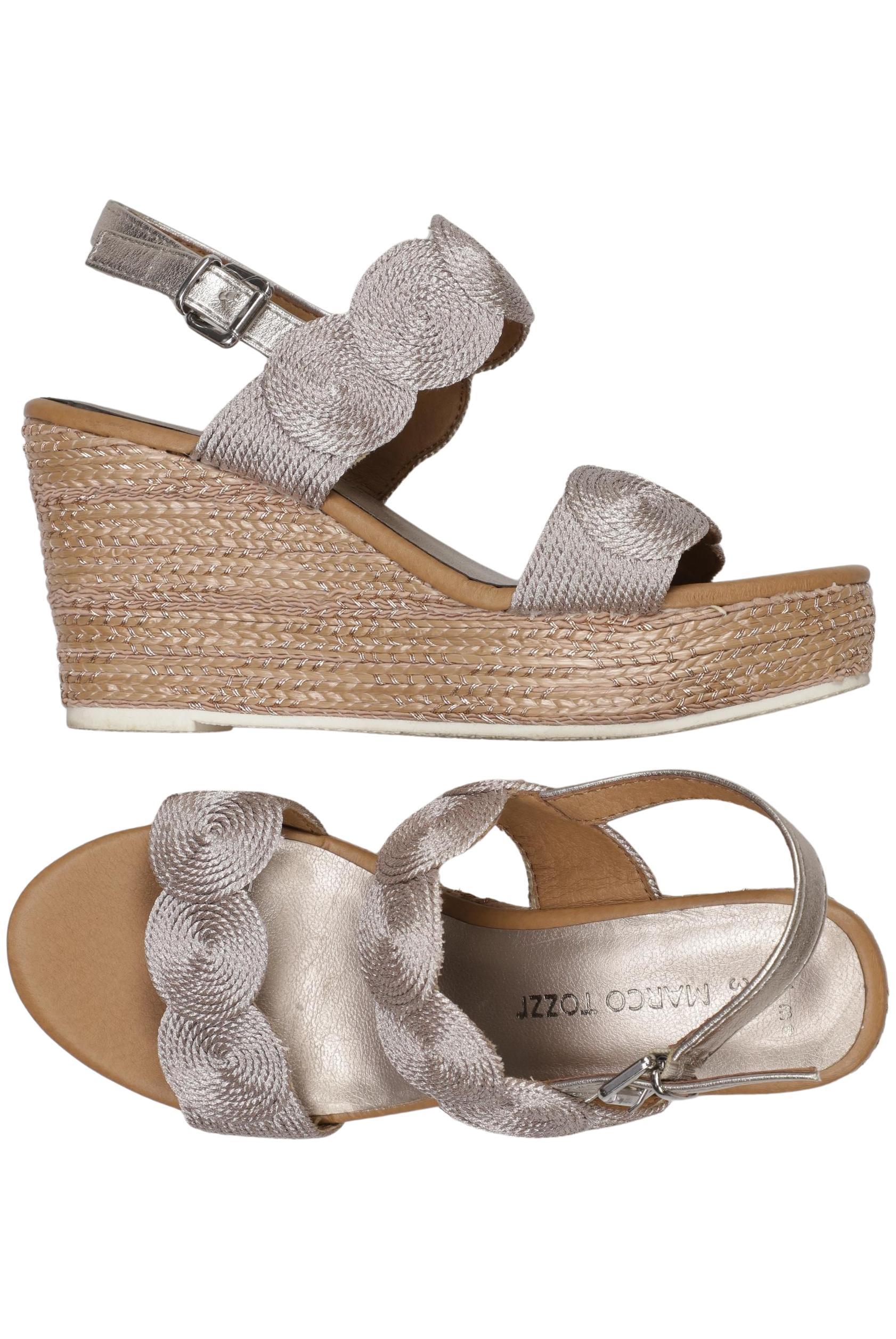 

Marco Tozzi Damen Sandale, silber, Gr. 39