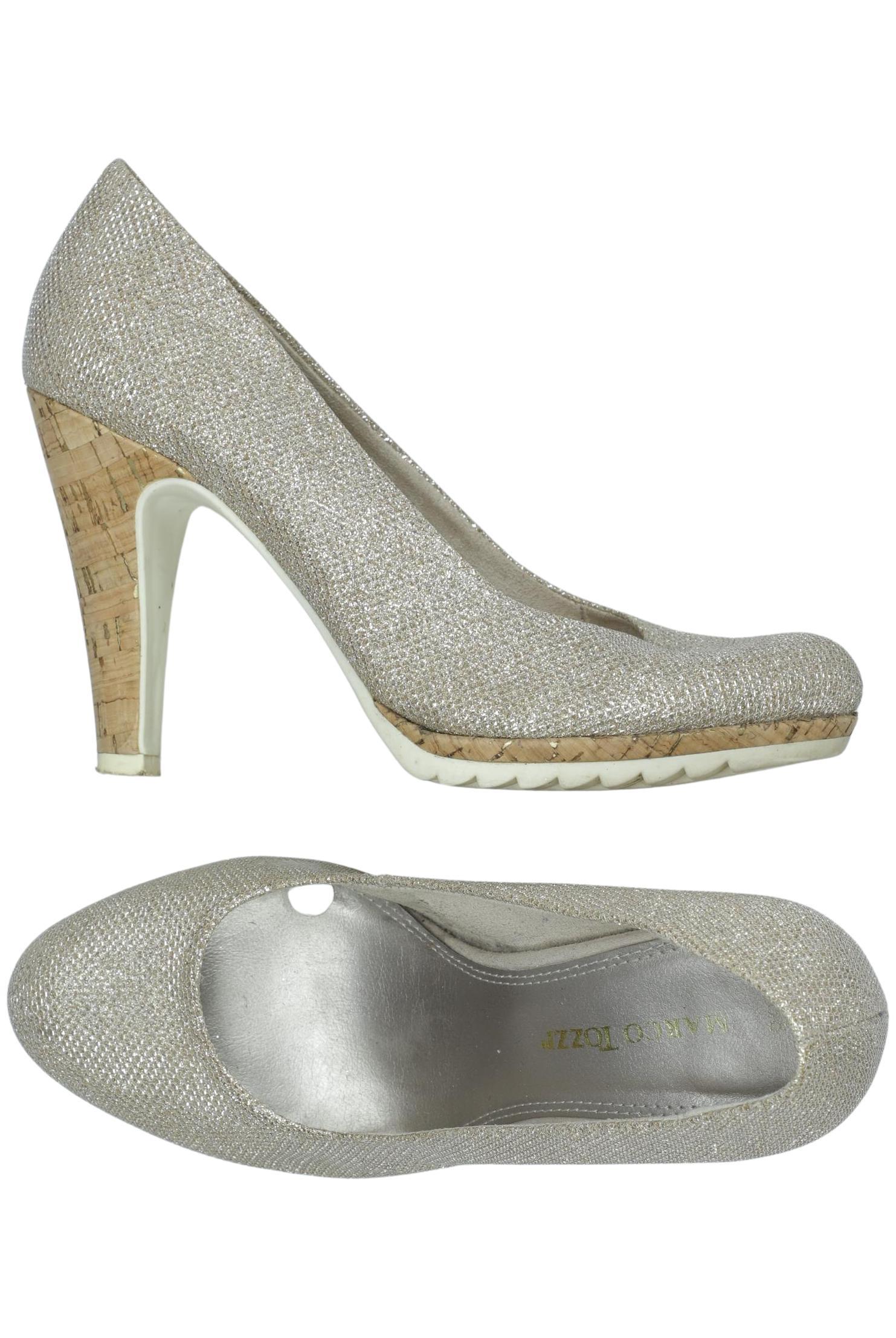 

Marco Tozzi Damen Pumps, silber, Gr. 38