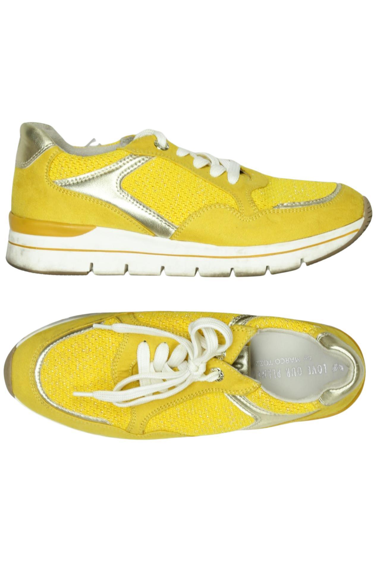 

Marco Tozzi Damen Sneakers, gelb, Gr. 39