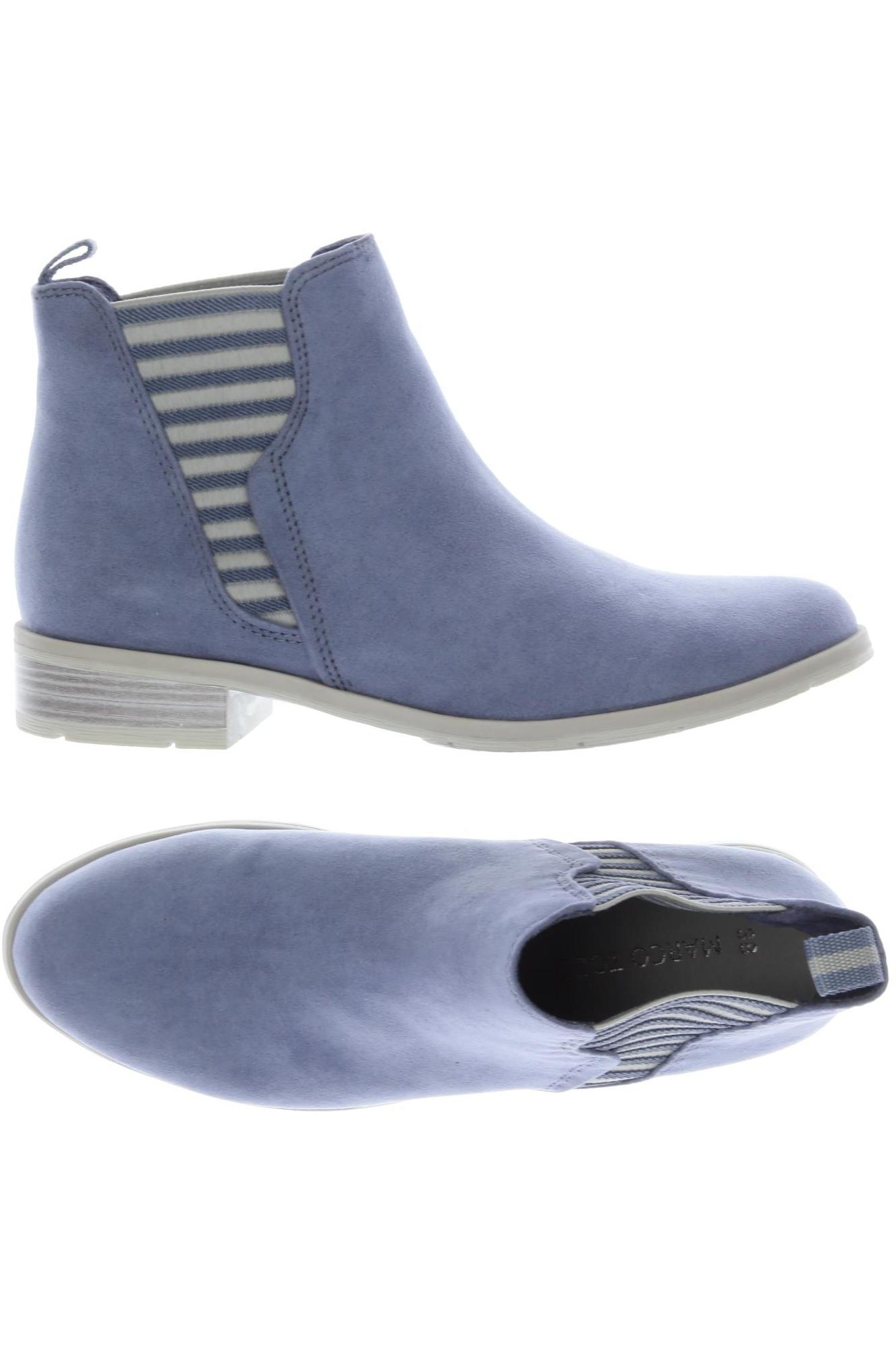 

Marco Tozzi Damen Stiefelette, blau, Gr. 38