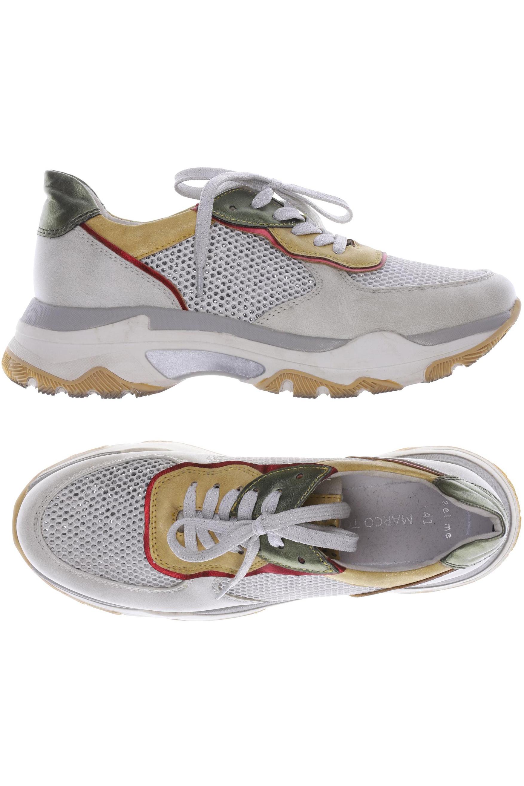 

Marco Tozzi Damen Sneakers, cremeweiß