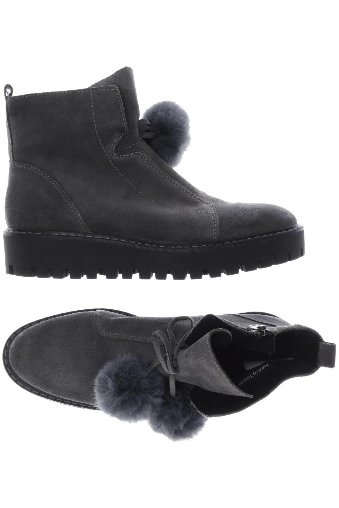 

Marco Tozzi Damen Stiefelette, grau, Gr. 42