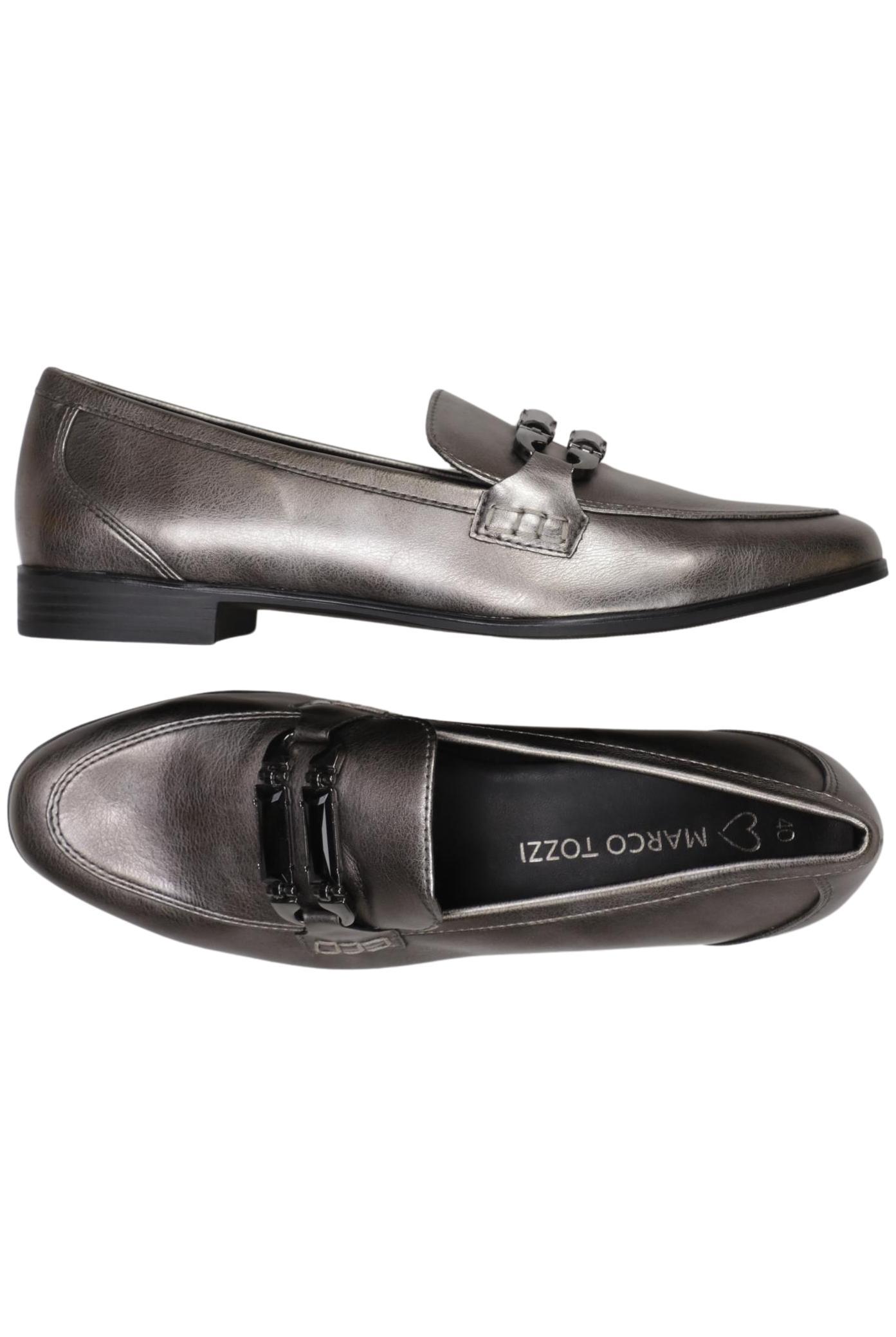 

Marco Tozzi Damen Halbschuh, silber, Gr. 40