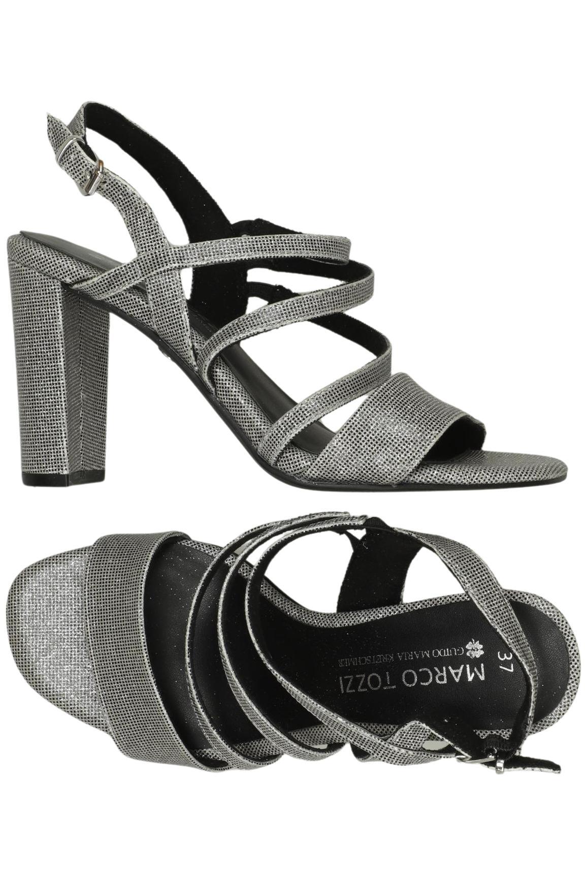 

Marco Tozzi Damen Sandale, silber, Gr. 37