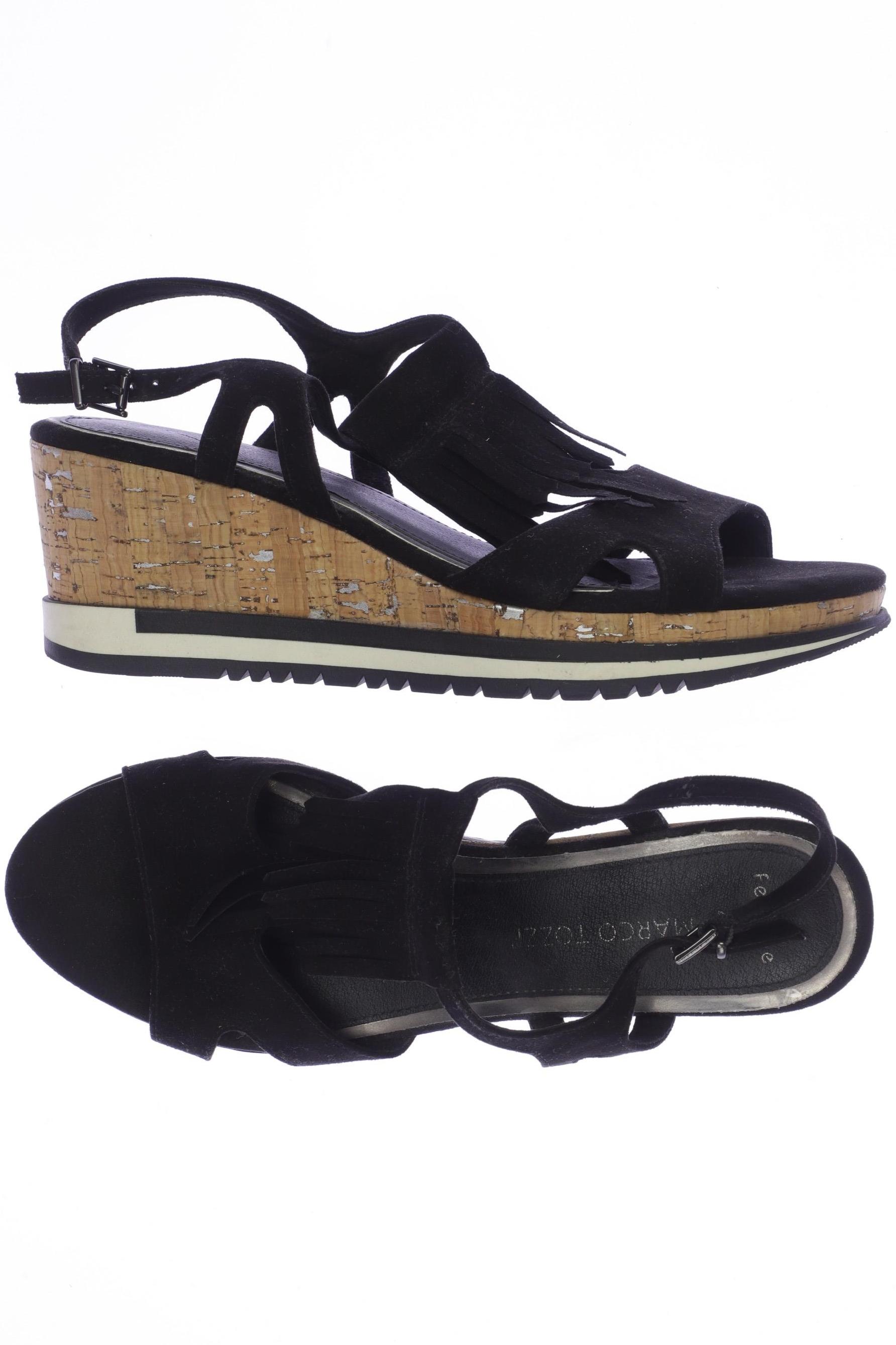 

Marco Tozzi Damen Sandale, schwarz, Gr. 40