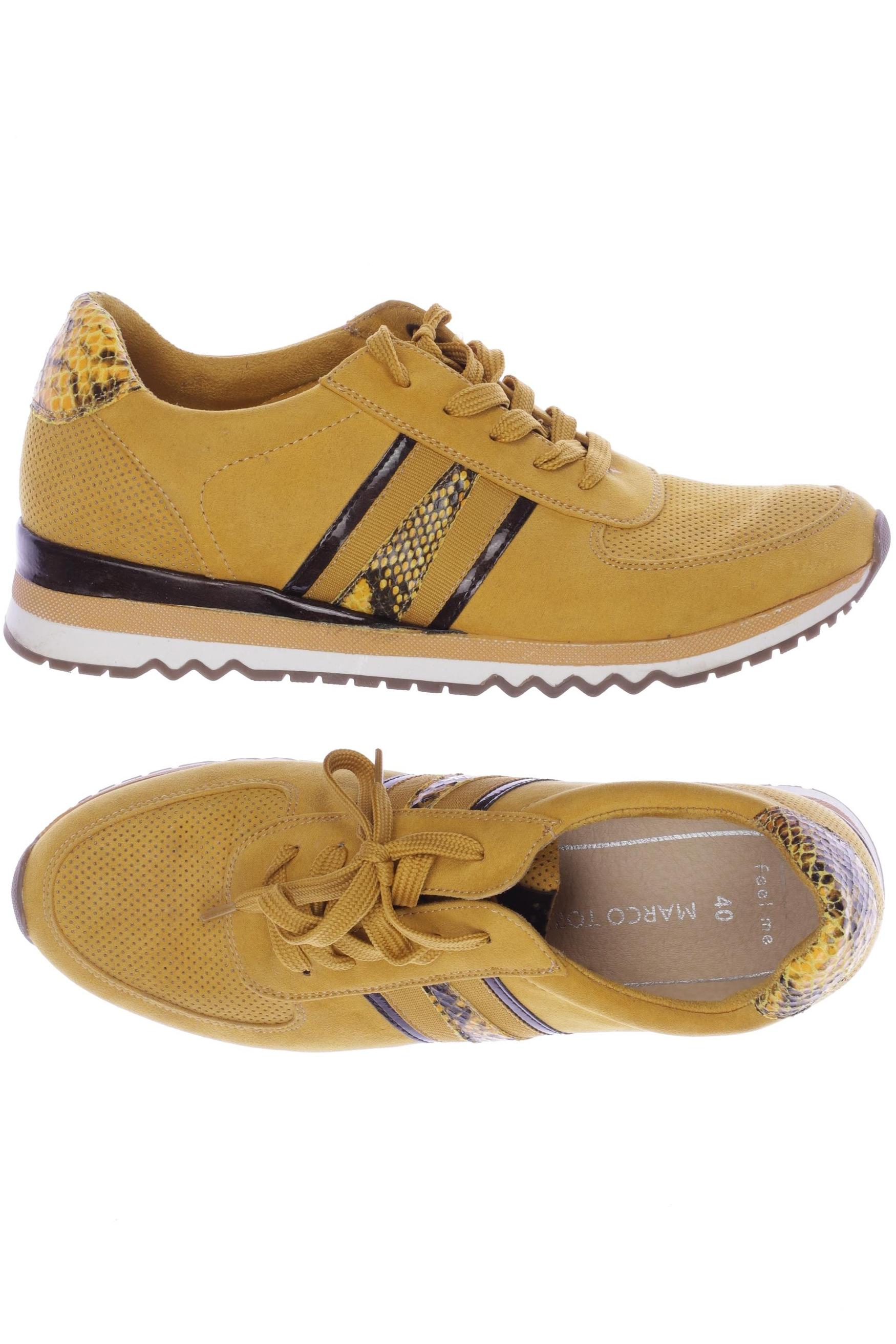 

Marco Tozzi Damen Sneakers, gelb, Gr. 40