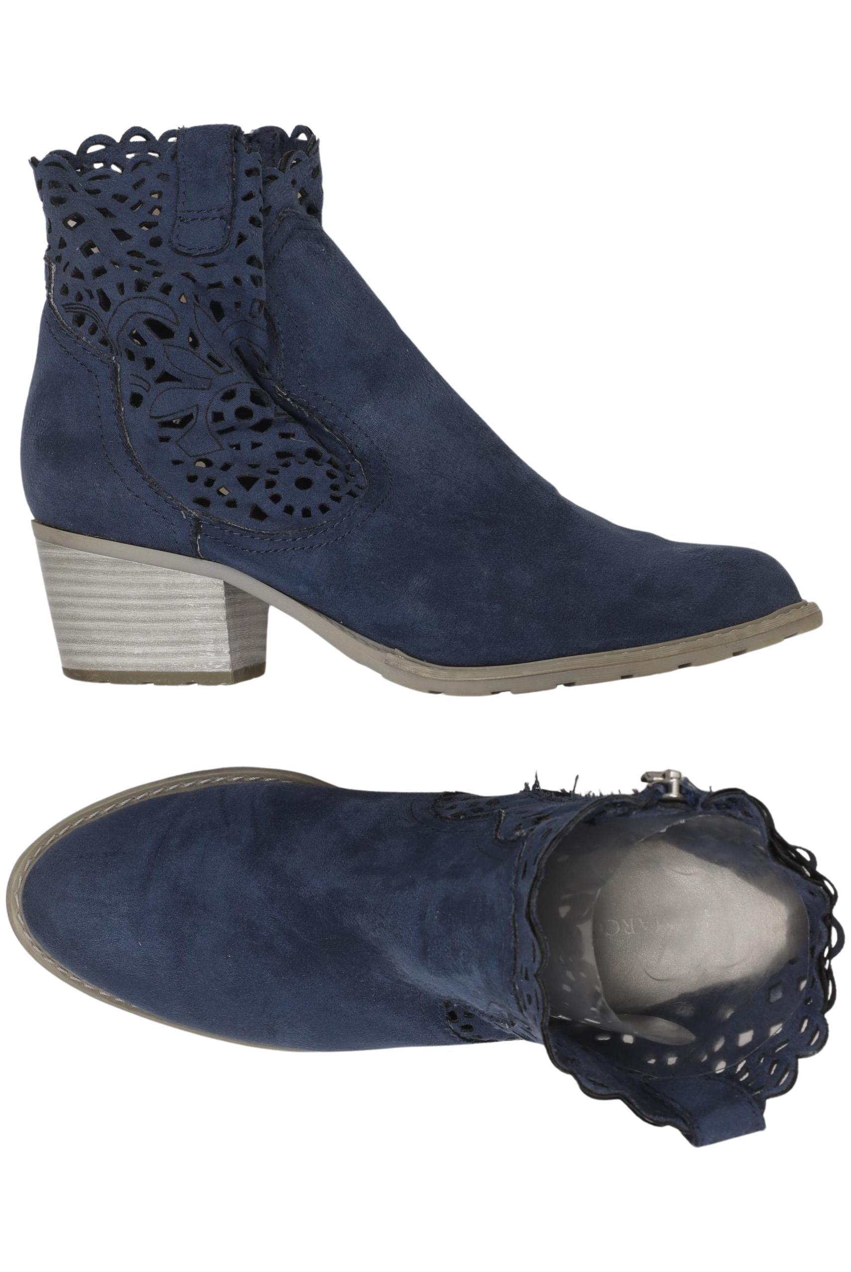 

Marco Tozzi Damen Stiefelette, marineblau, Gr. 39