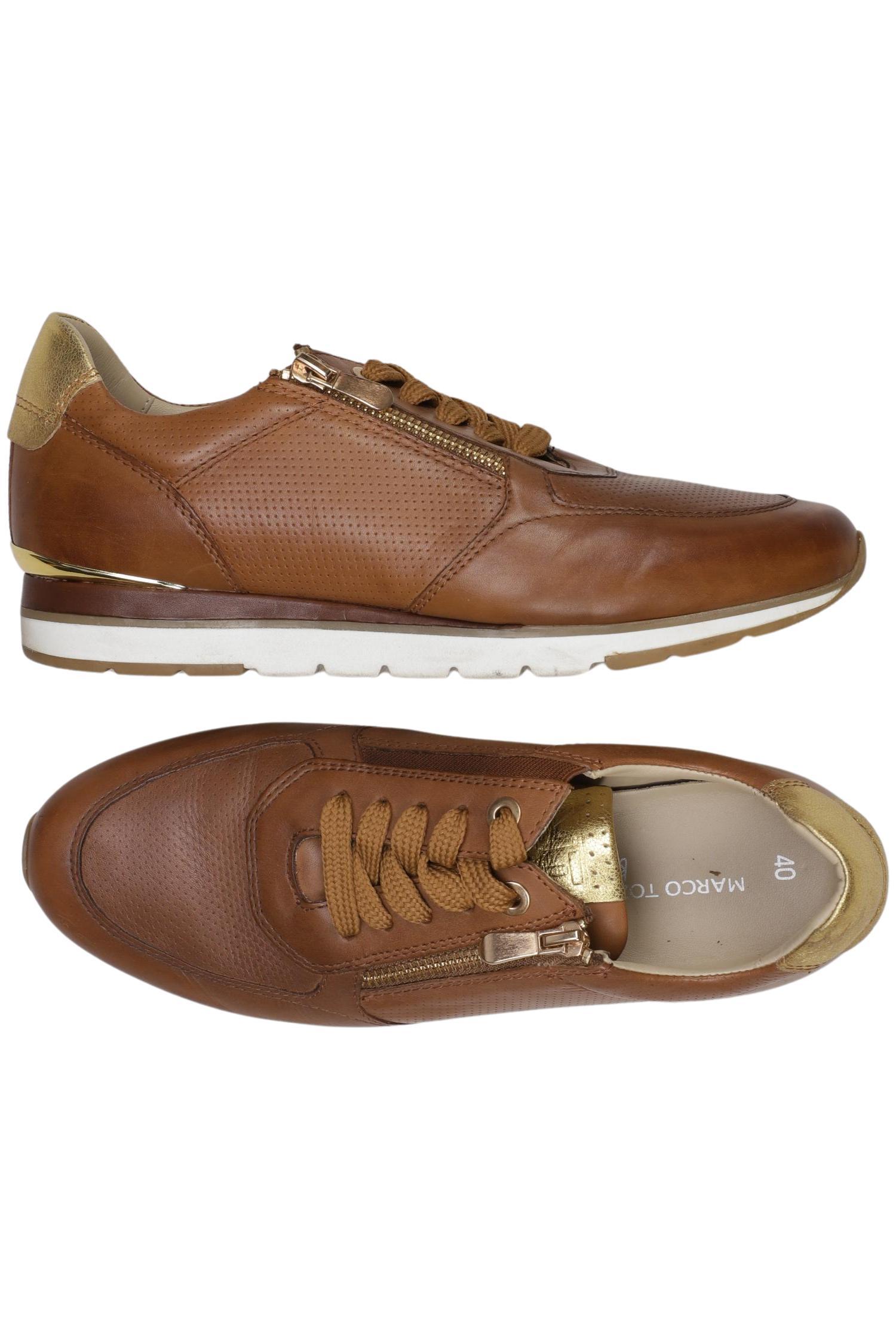 

Marco Tozzi Damen Sneakers, braun, Gr. 40