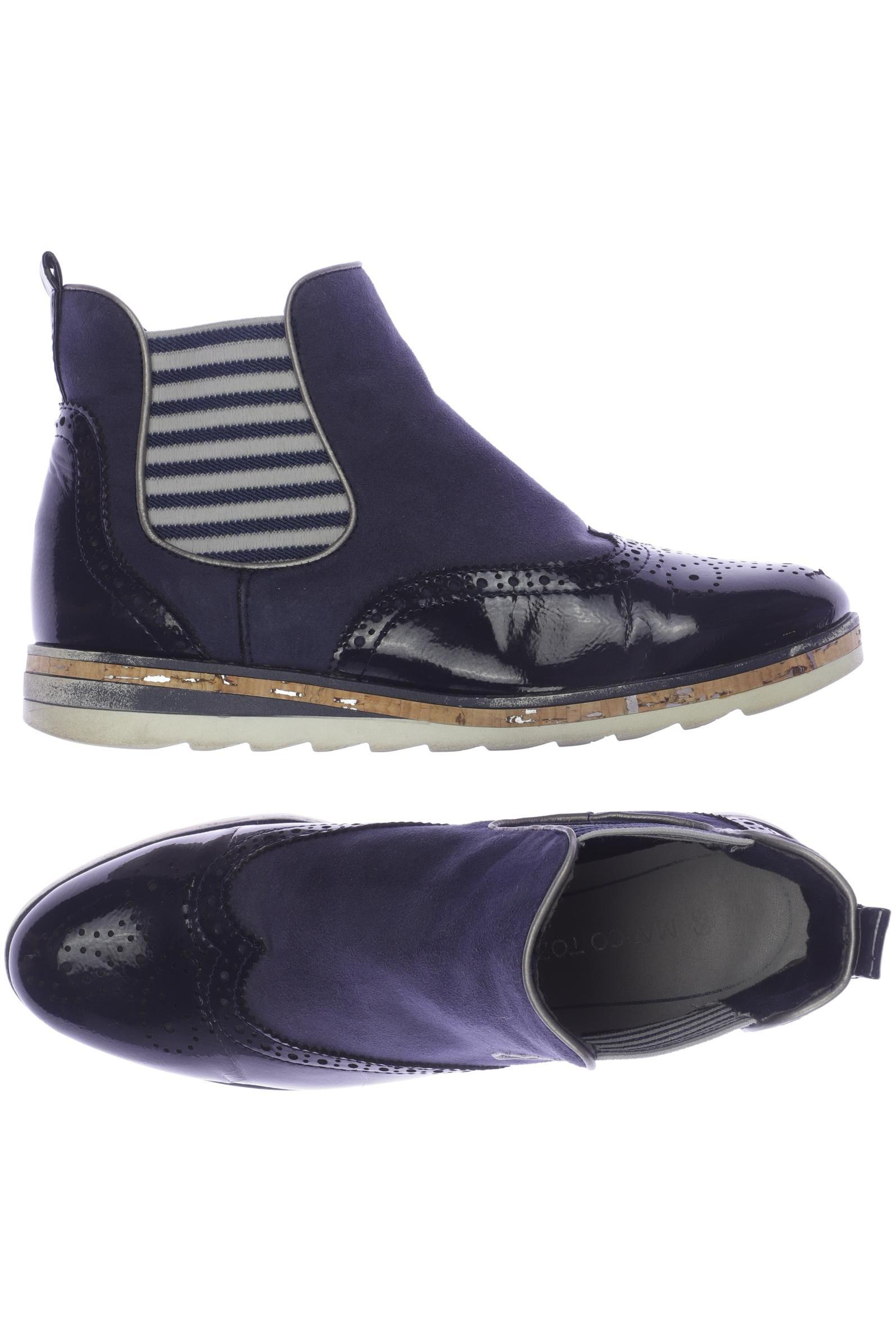 

Marco Tozzi Damen Stiefelette, marineblau