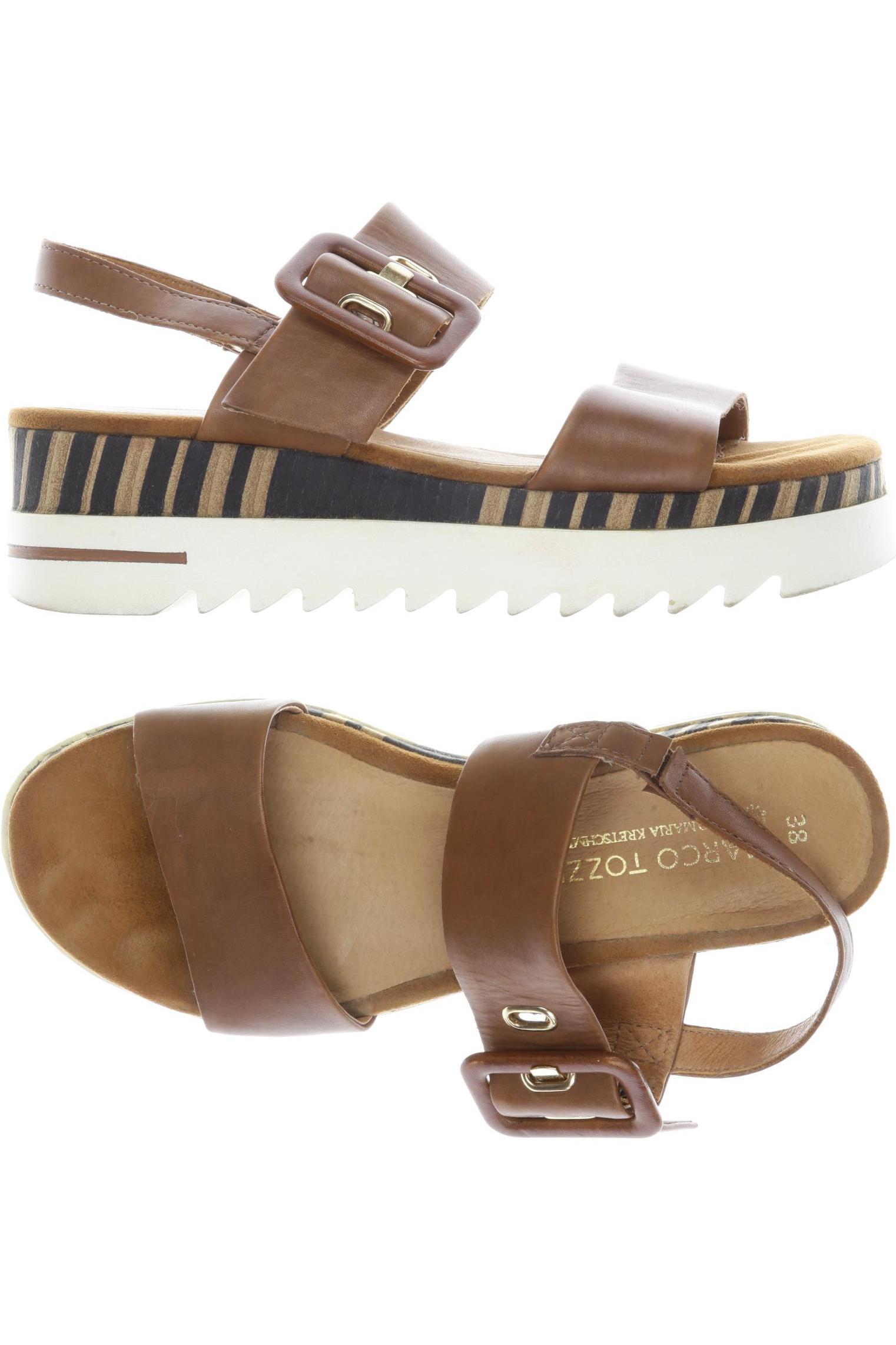 

Marco Tozzi Damen Sandale, braun, Gr. 38
