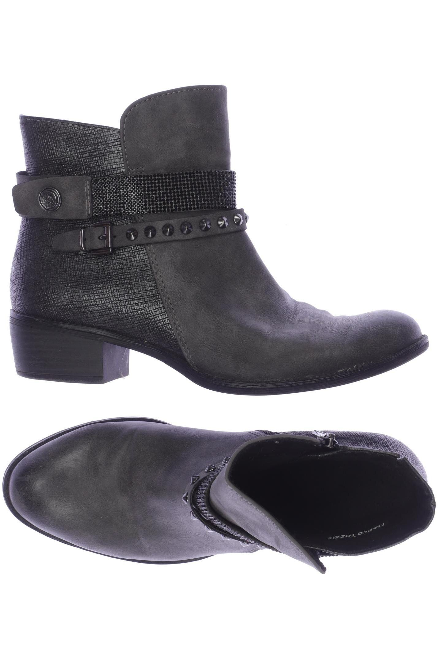 

Marco Tozzi Damen Stiefelette, grau, Gr. 38