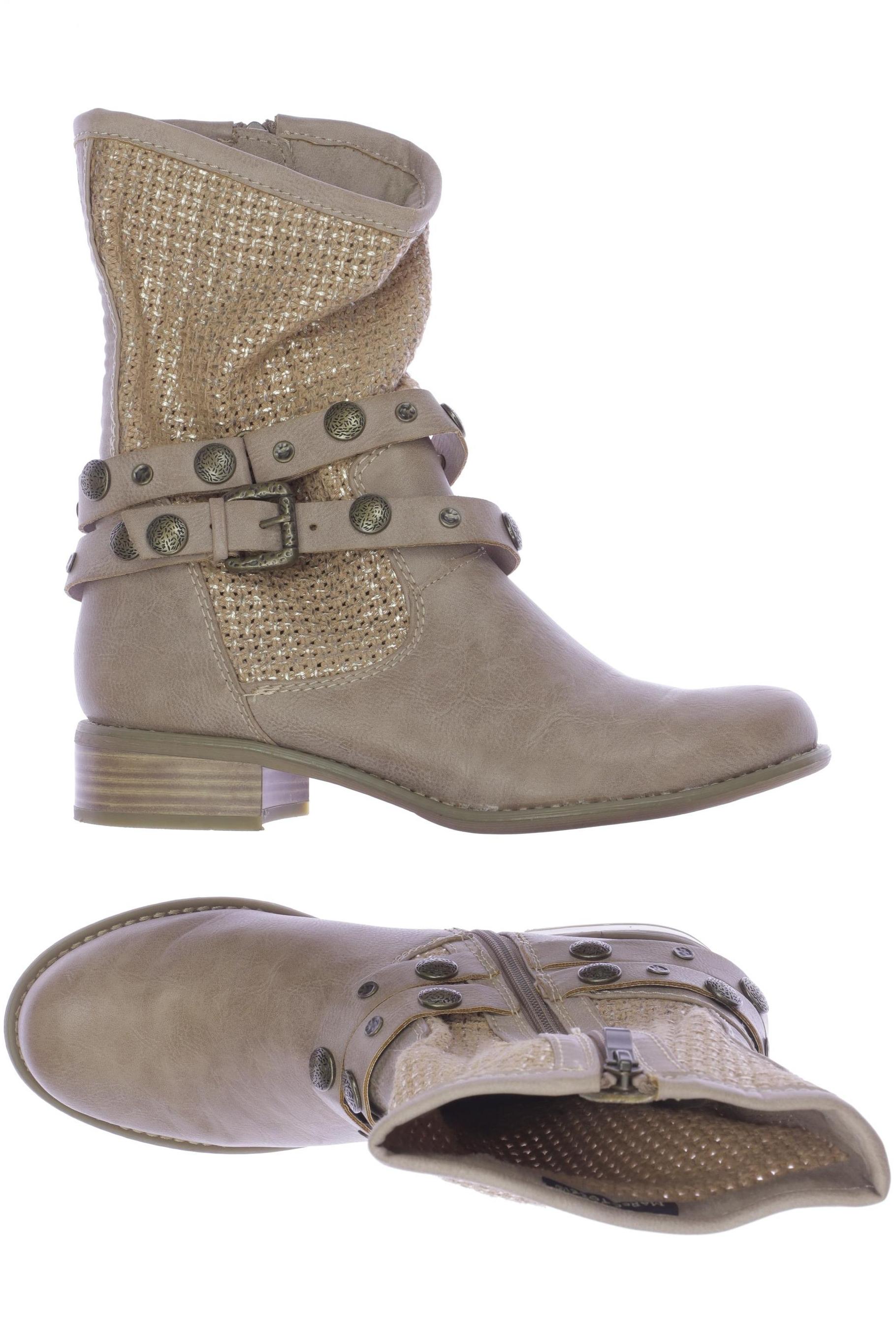 

Marco Tozzi Damen Stiefelette, beige, Gr. 40