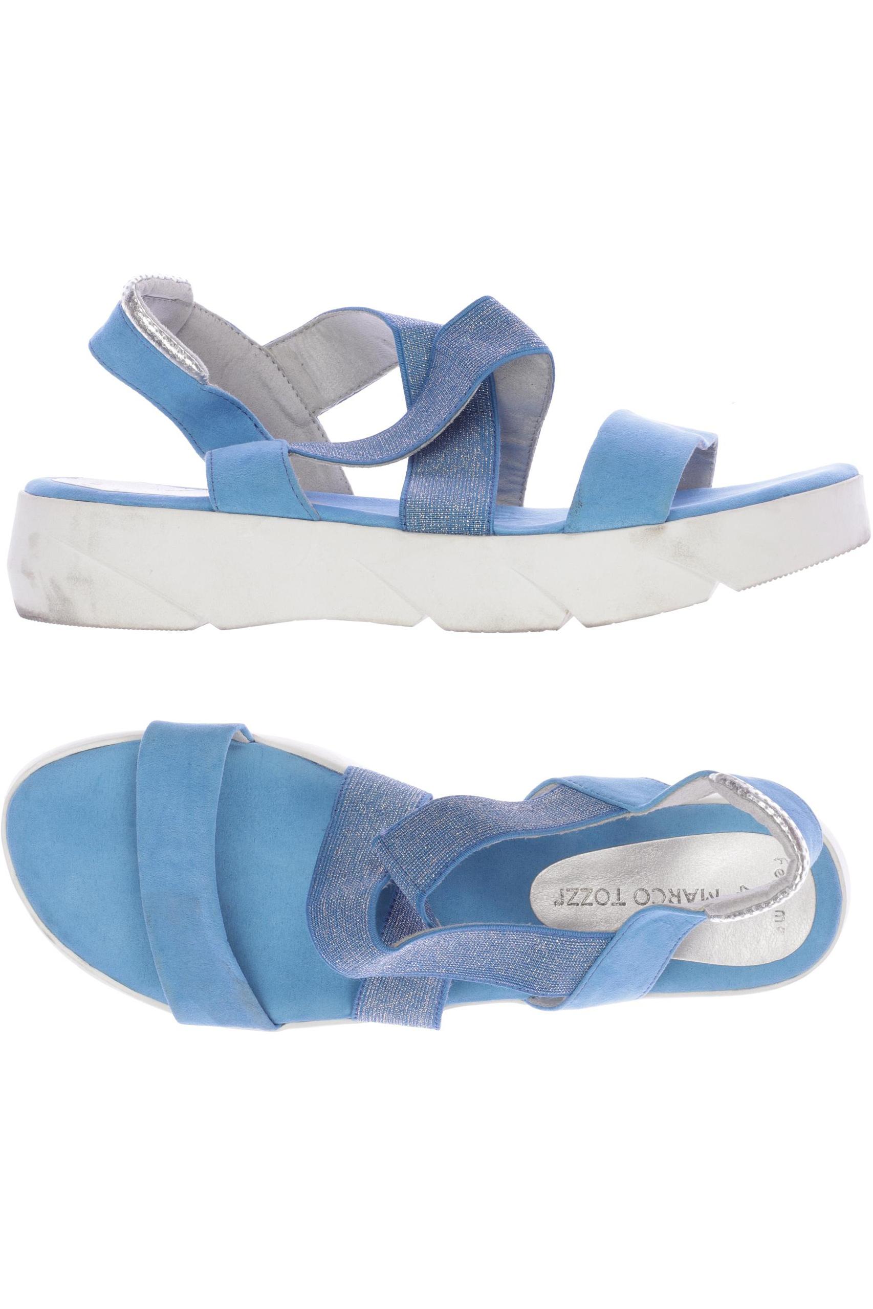 

Marco Tozzi Damen Sandale, hellblau, Gr. 42