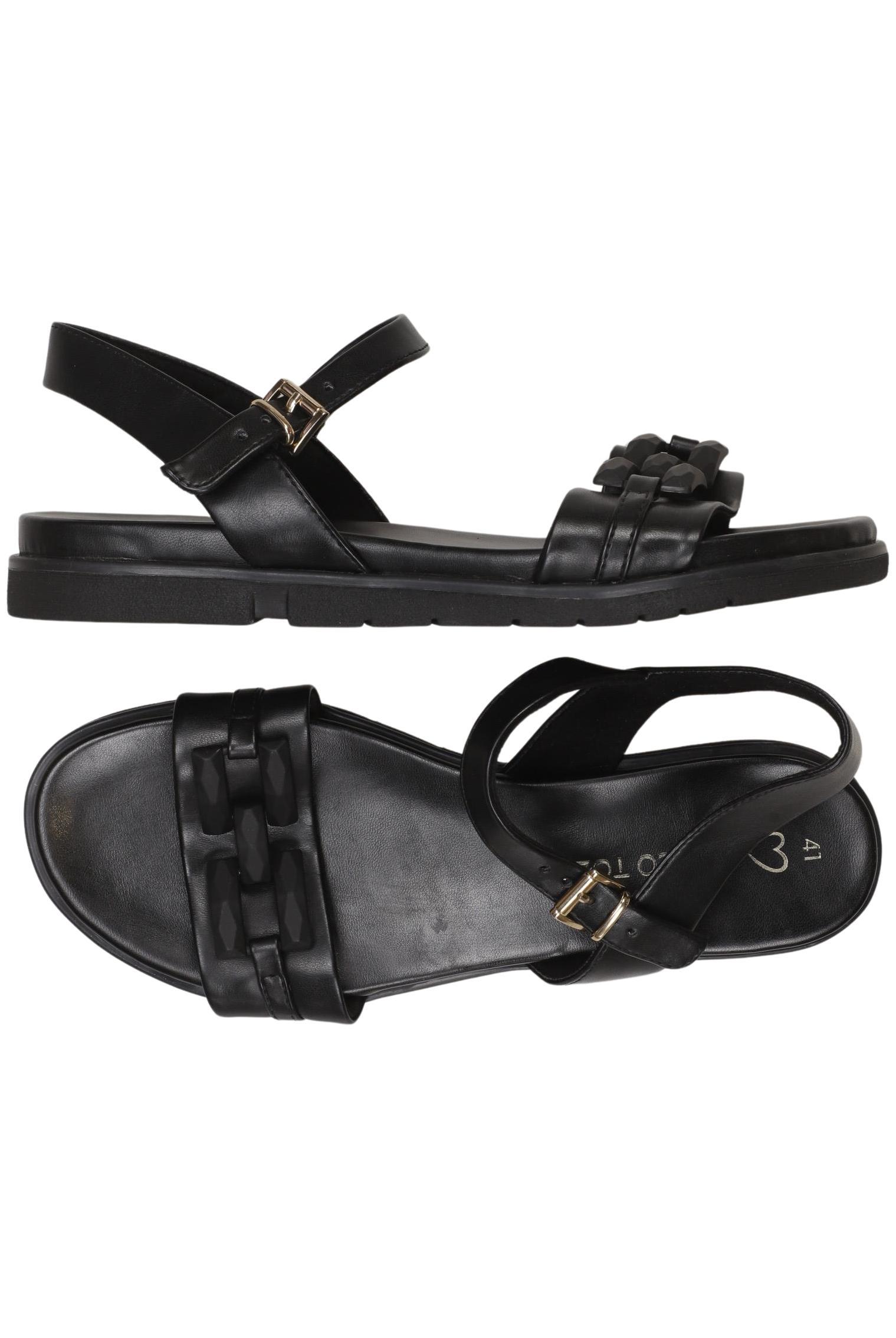 

Marco Tozzi Damen Sandale, schwarz, Gr. 41