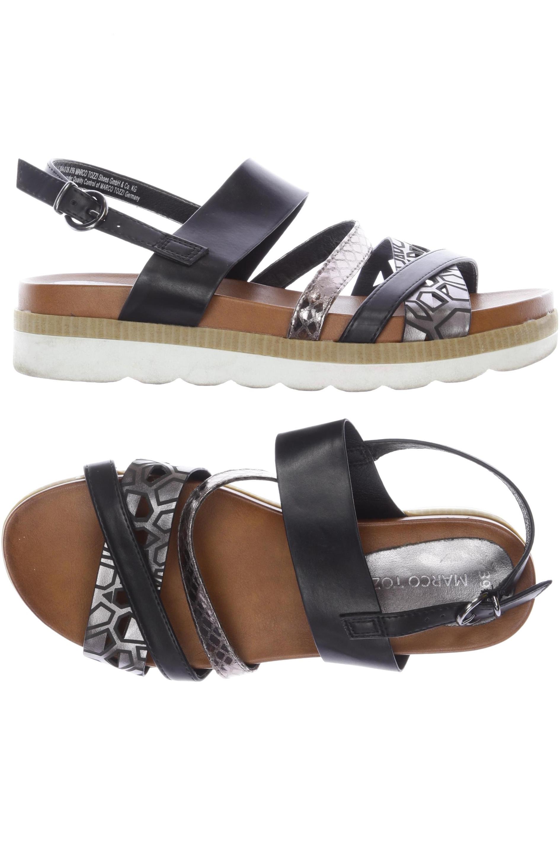 

Marco Tozzi Damen Sandale, schwarz, Gr. 39