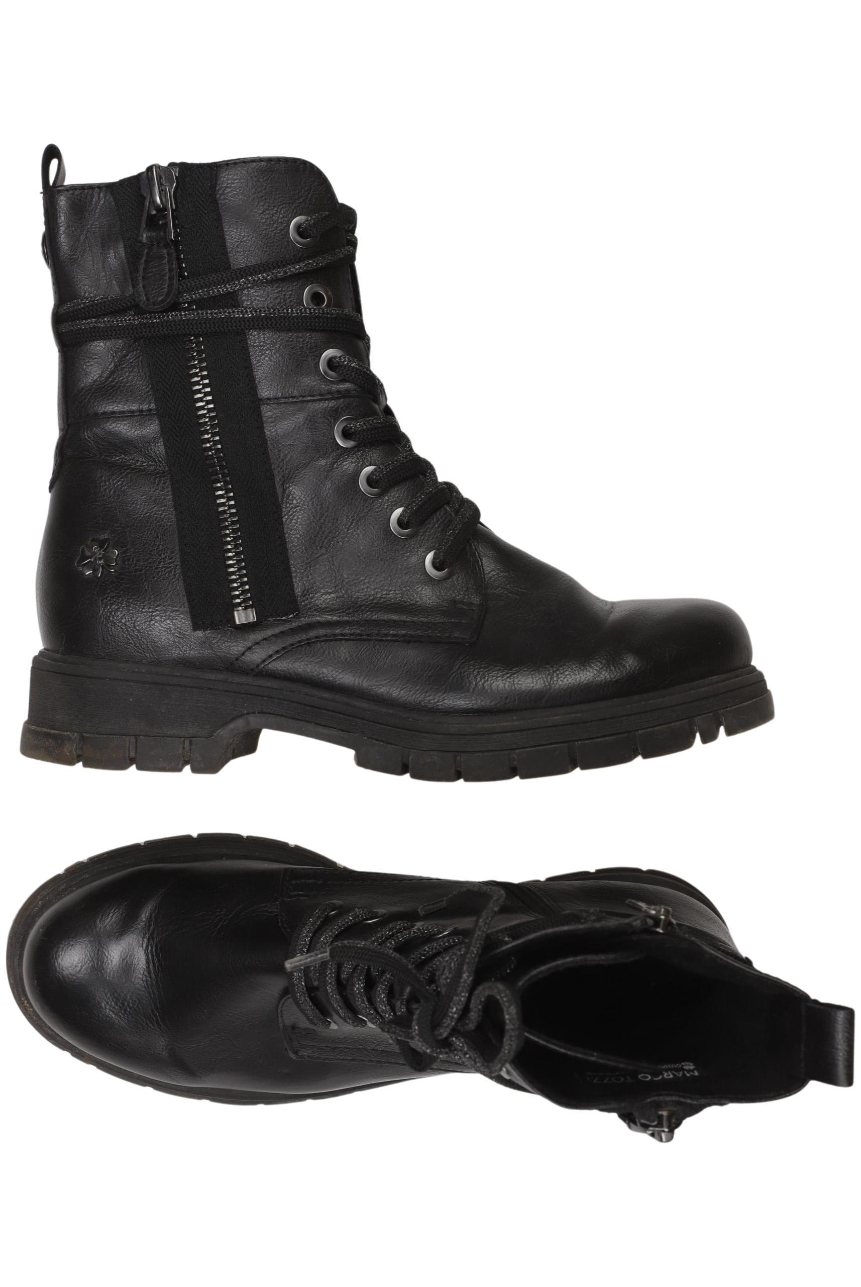 

Marco Tozzi Damen Stiefelette, schwarz, Gr. 40