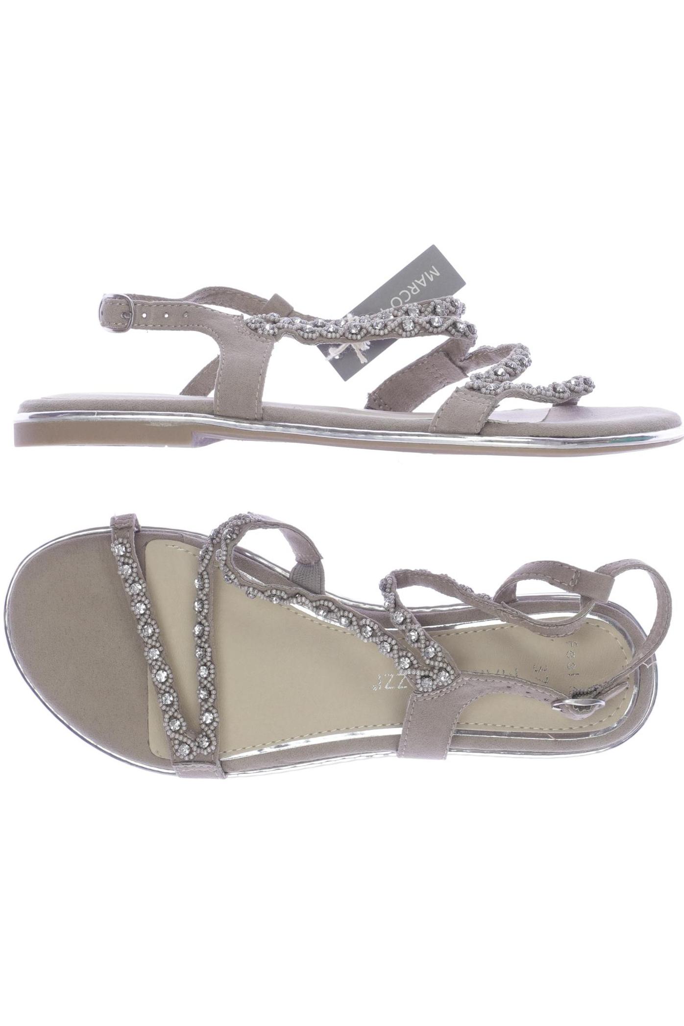 

Marco Tozzi Damen Sandale, beige, Gr. 37