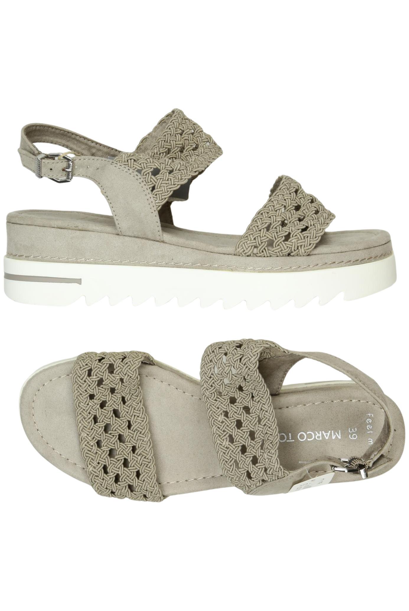 

Marco Tozzi Damen Sandale, beige, Gr. 39
